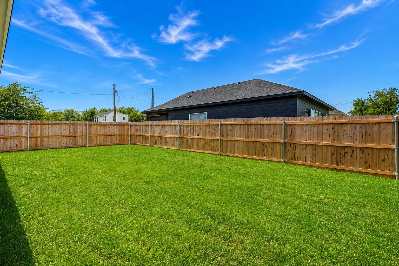 enhanced with green grass