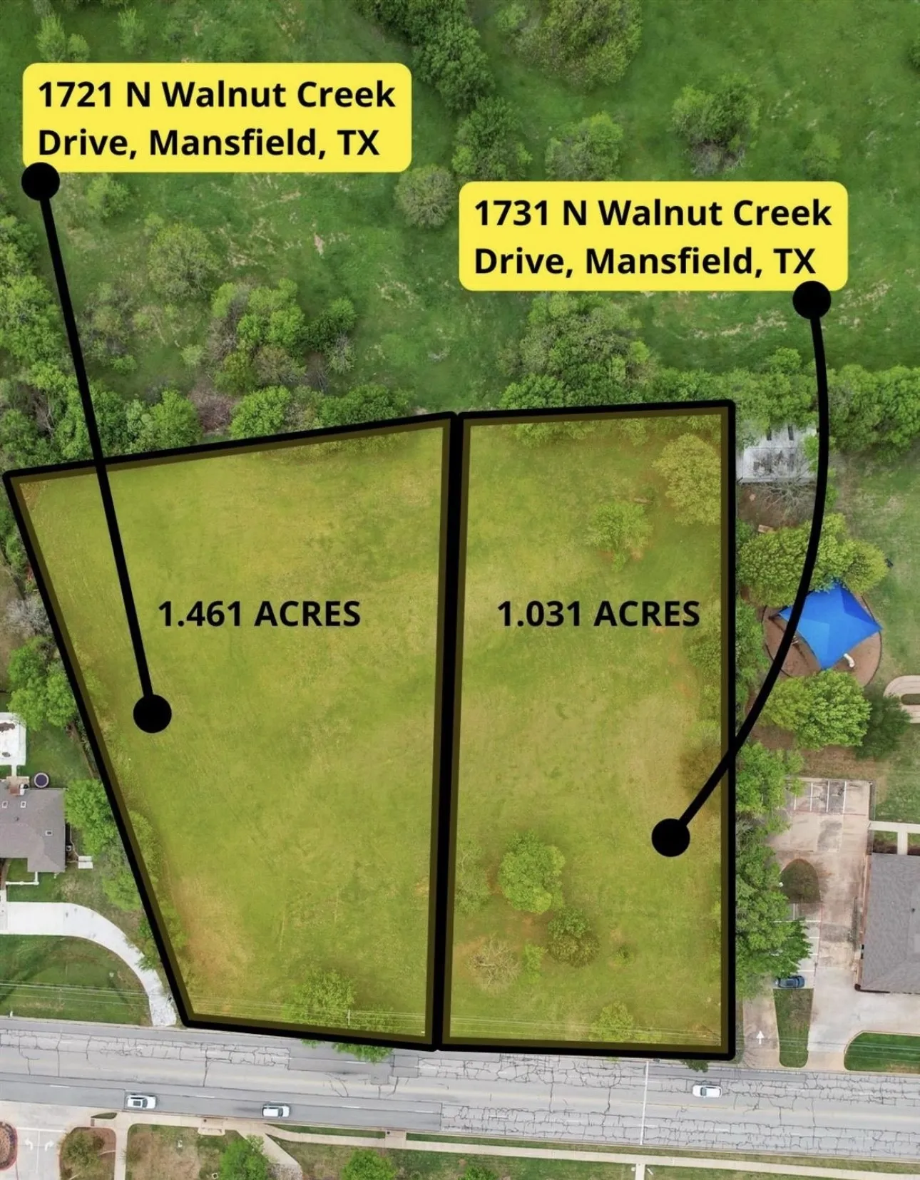 Unimproved Land For Sale in Tarrant County , 1721 N Walnut Creek Drive, Mansfield, Texas 76063, 0, 0, Garage spaces, 0 Sqft, built in 0, Price $775,000, mls#21354328, Real Estate Agent in Mansfield, Homes For Sale in Tarrant county, Homes For Sale in Mansfield, Realtor in Mansfield Texas, Real Estate Brokerage Independent Realty Texas, Luminita Cordes Realtor