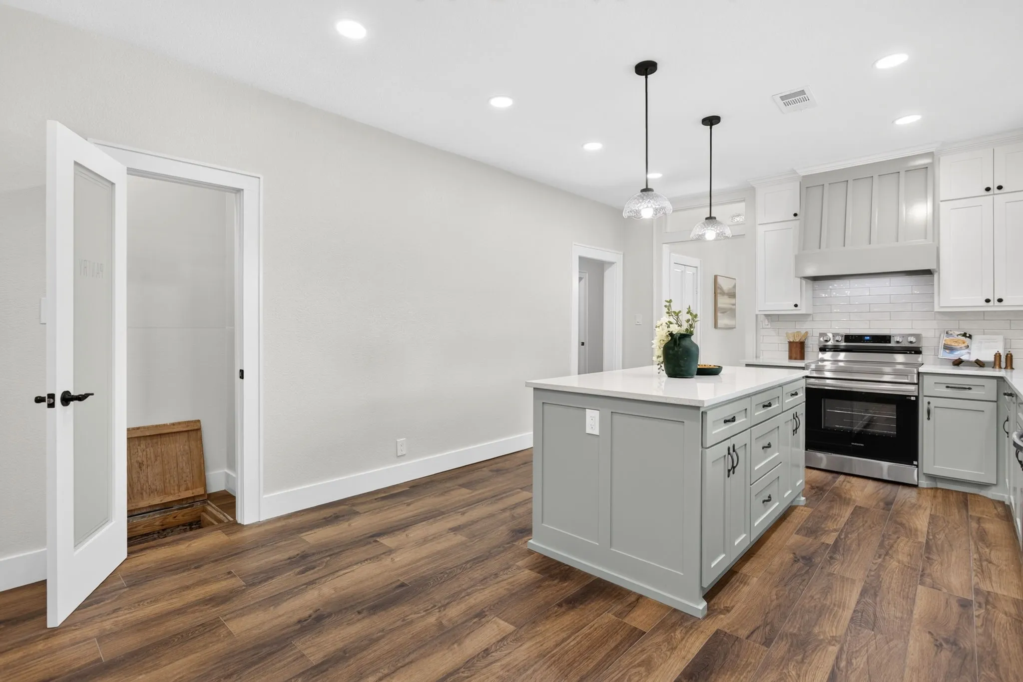 And major fun bonus - the pantry has access to the ORIGINAL ROOT CELLAR. More photos in the transaction desk.