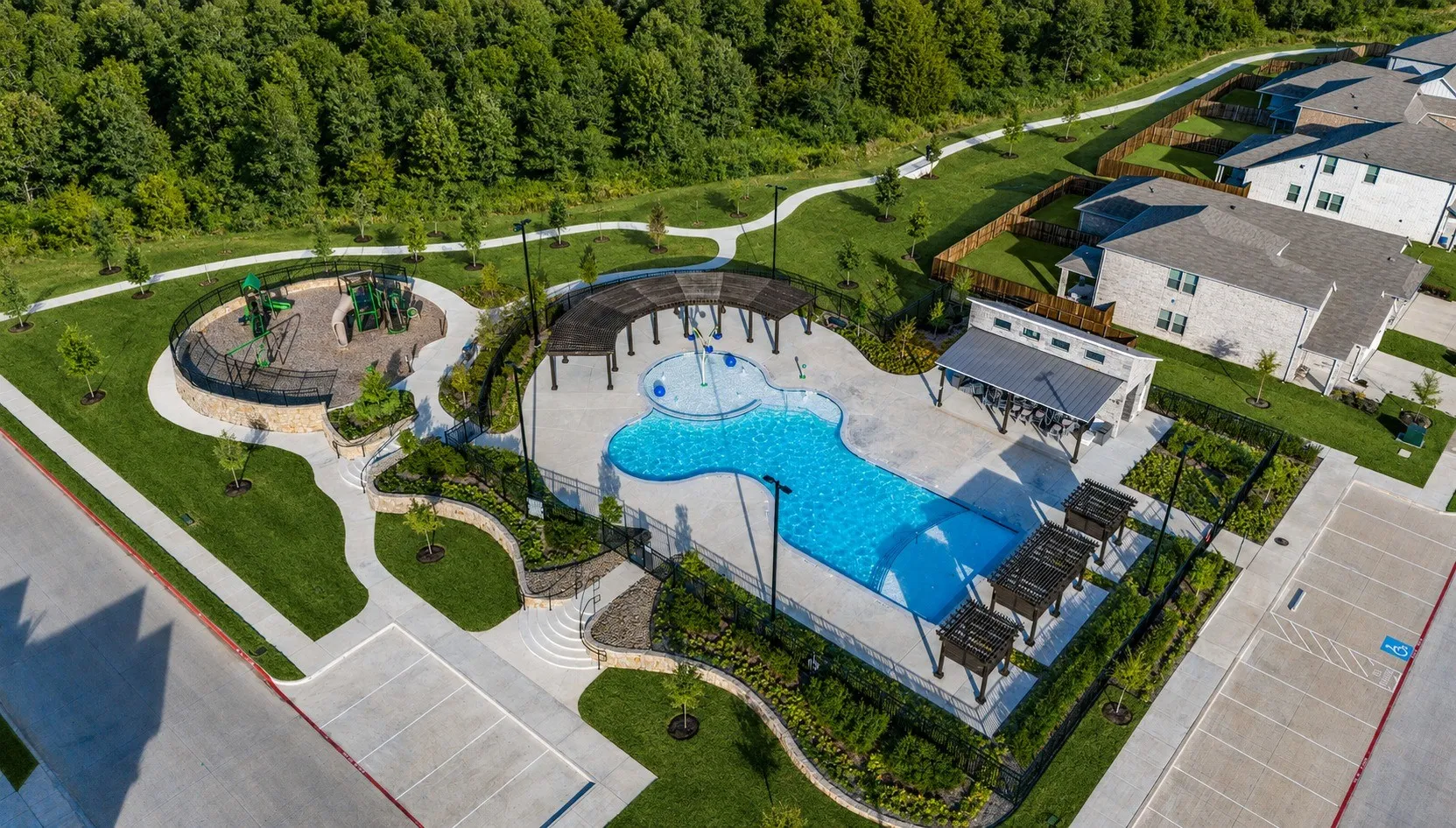 Community Pool and Amenities Area
