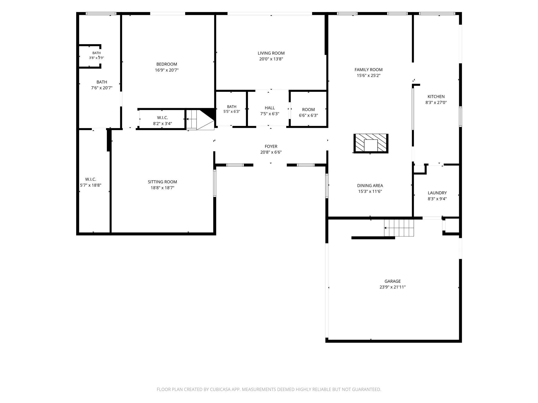 Downstairs Floor Plan
