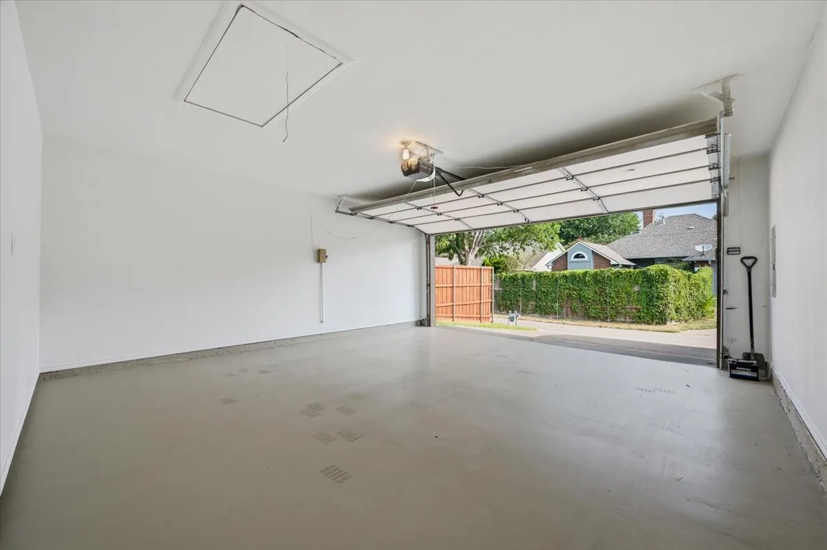 Updated garage