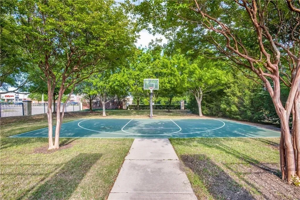 community basketball court