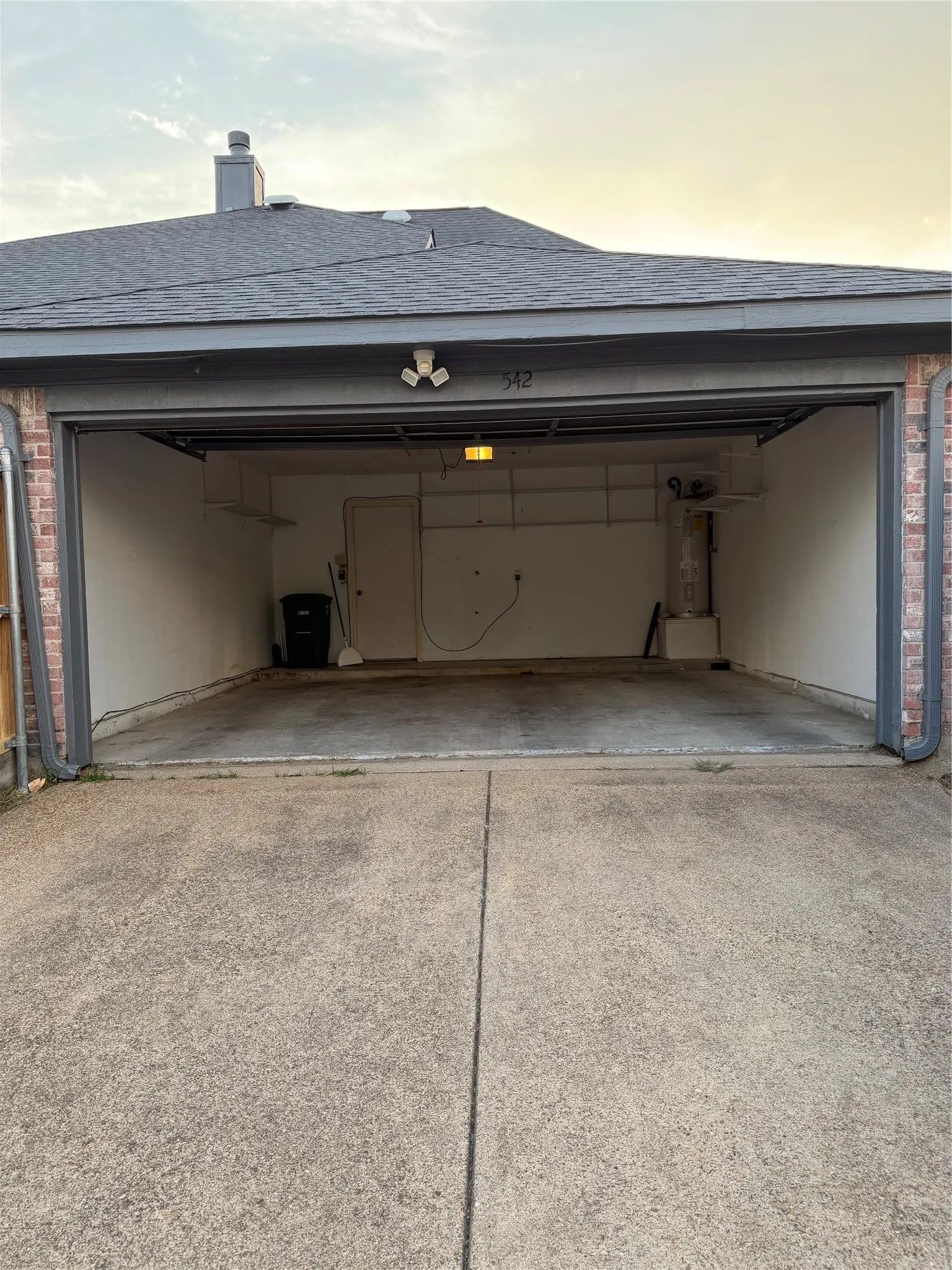 Rear Garage