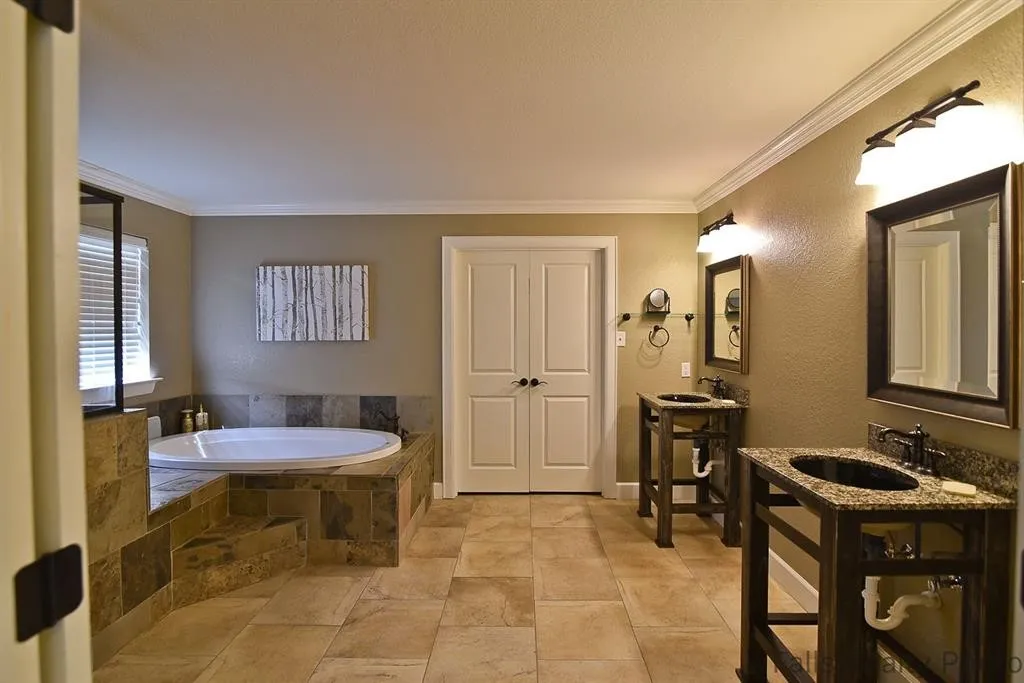Spa like master bathroom