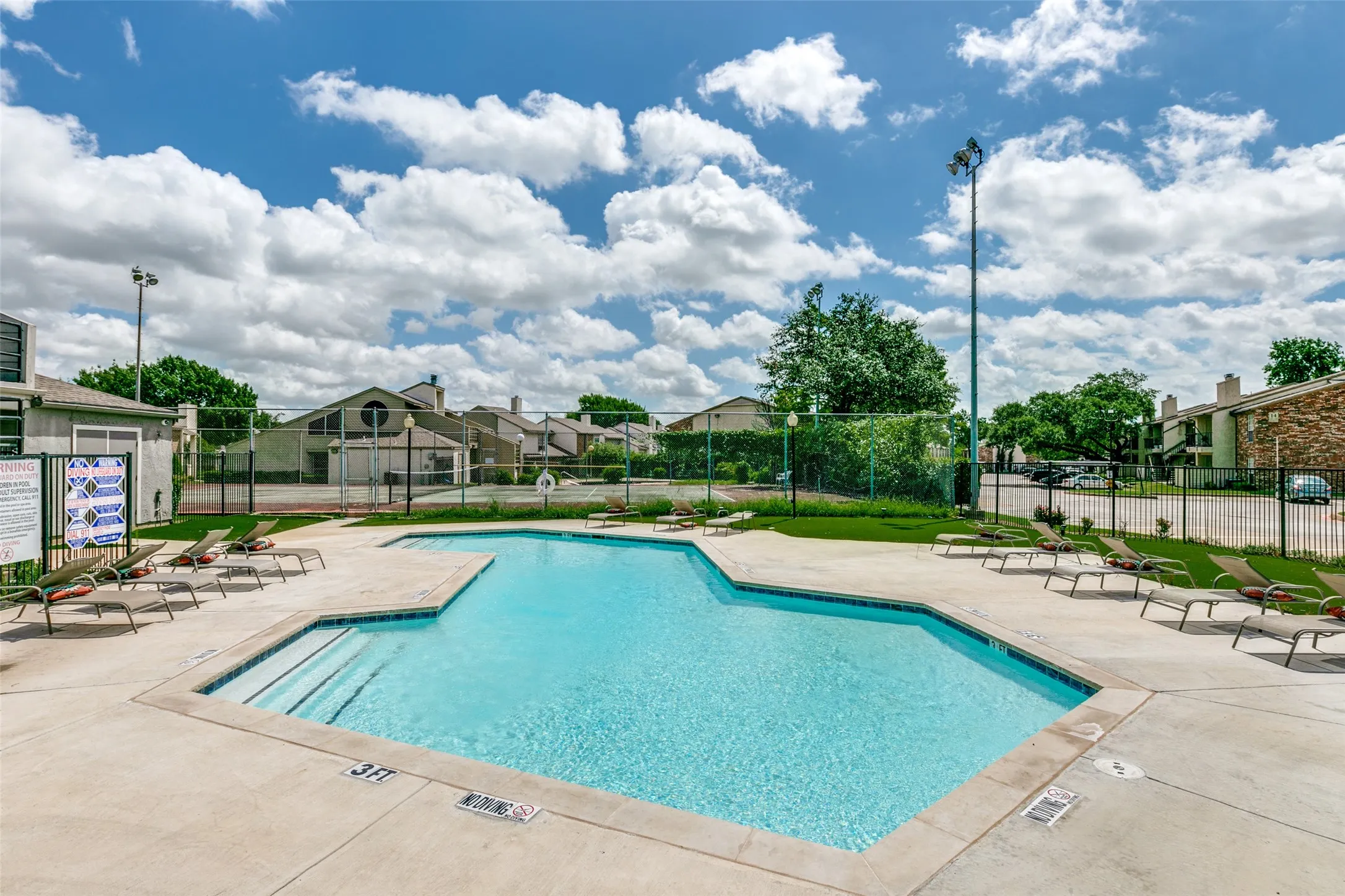 Community swimming pool