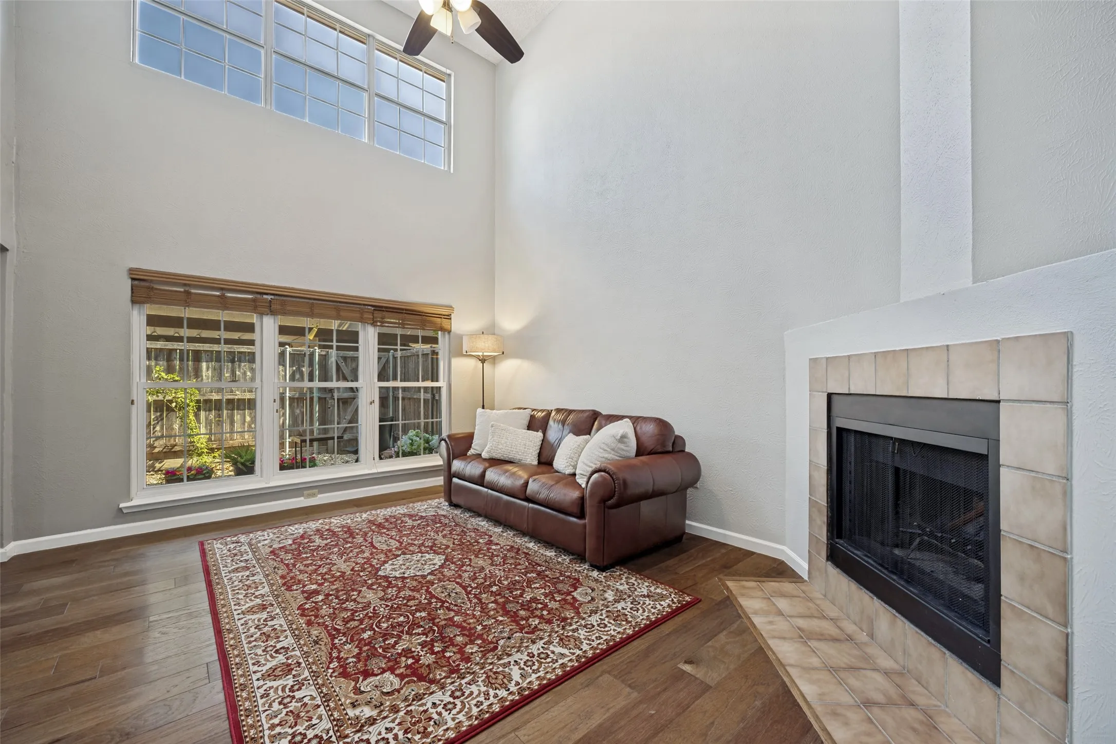 Fireplace for those cozy nights at home