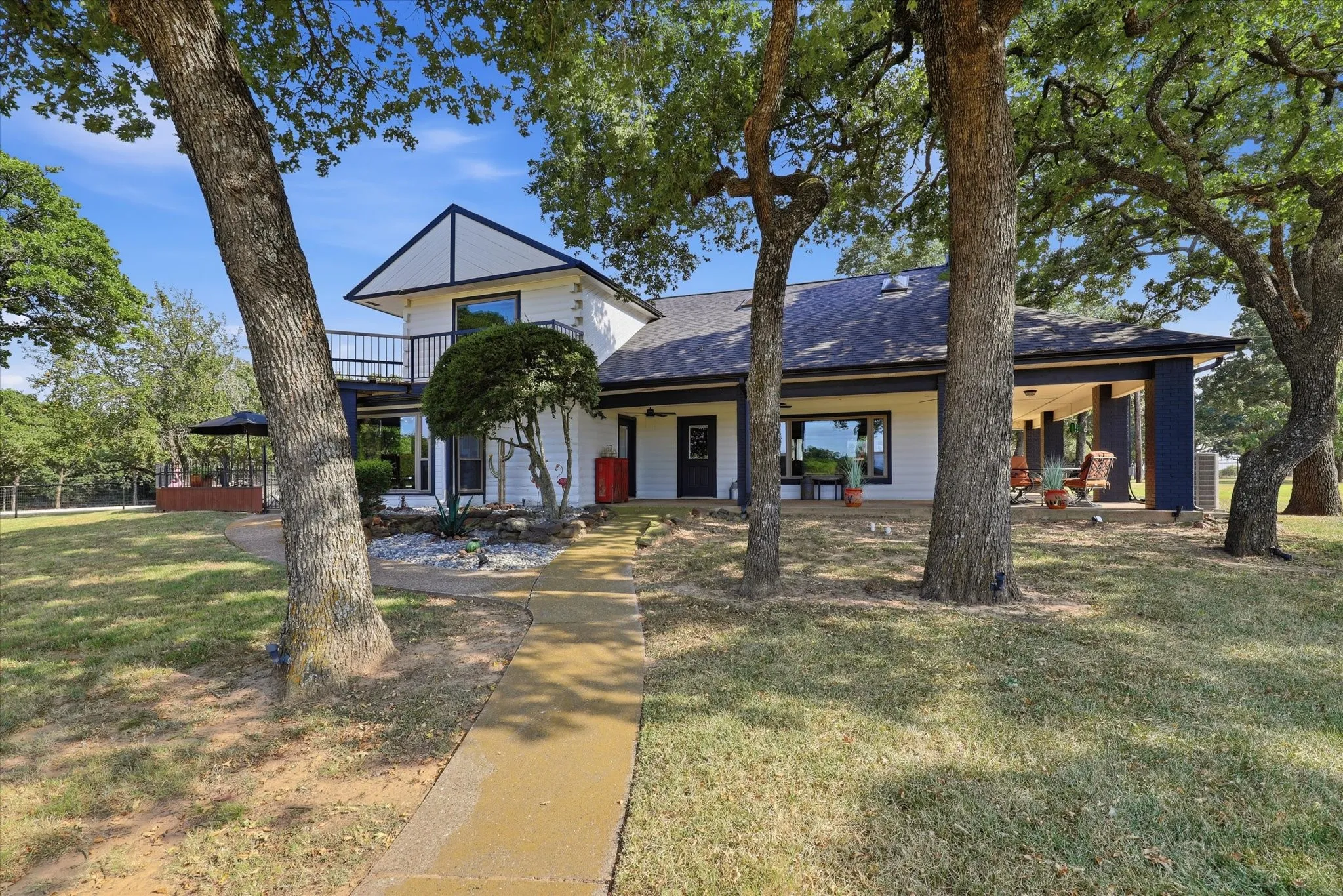 Front of Home with wrap around porch