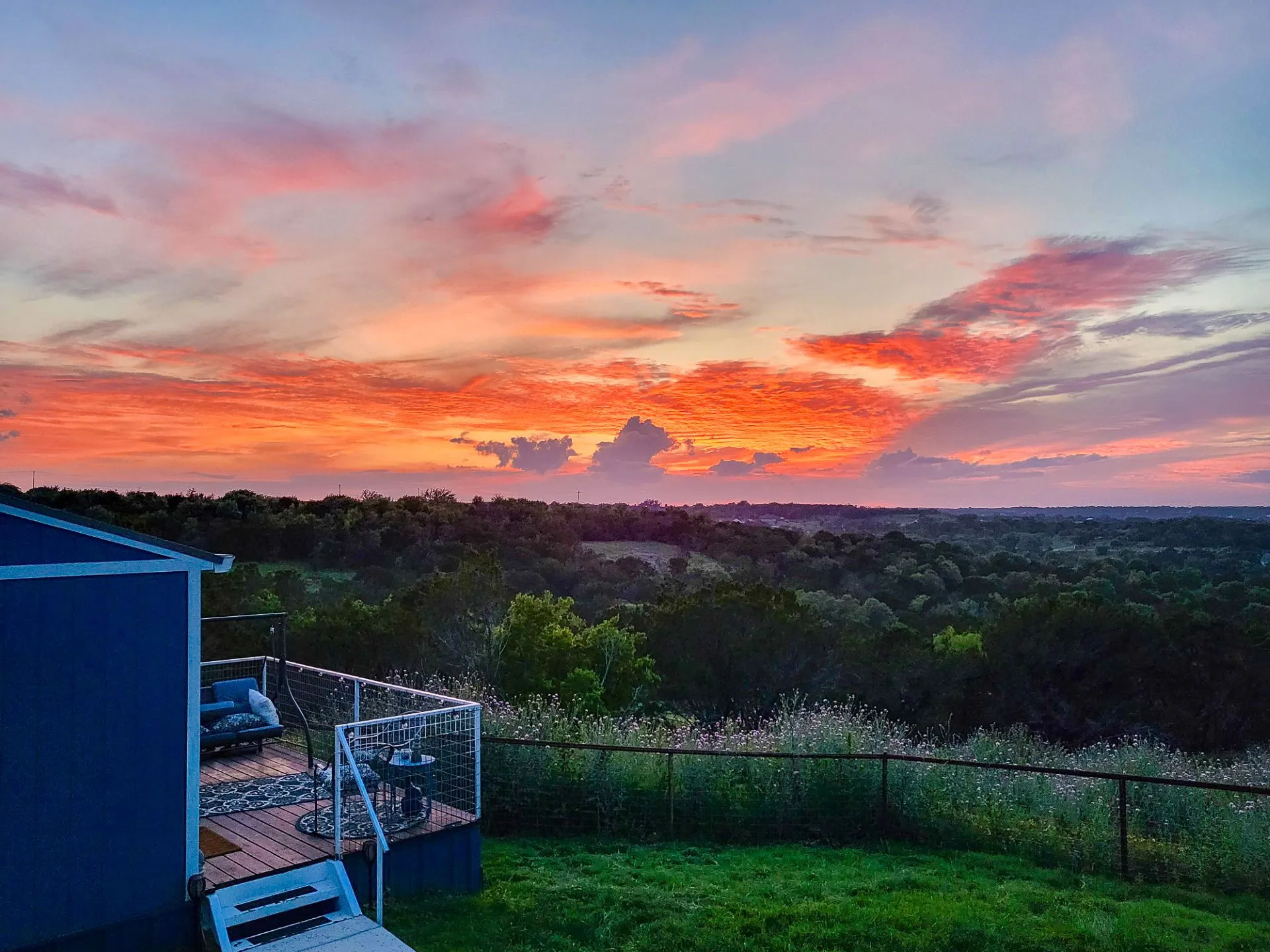 Bluff Dale sunsets.