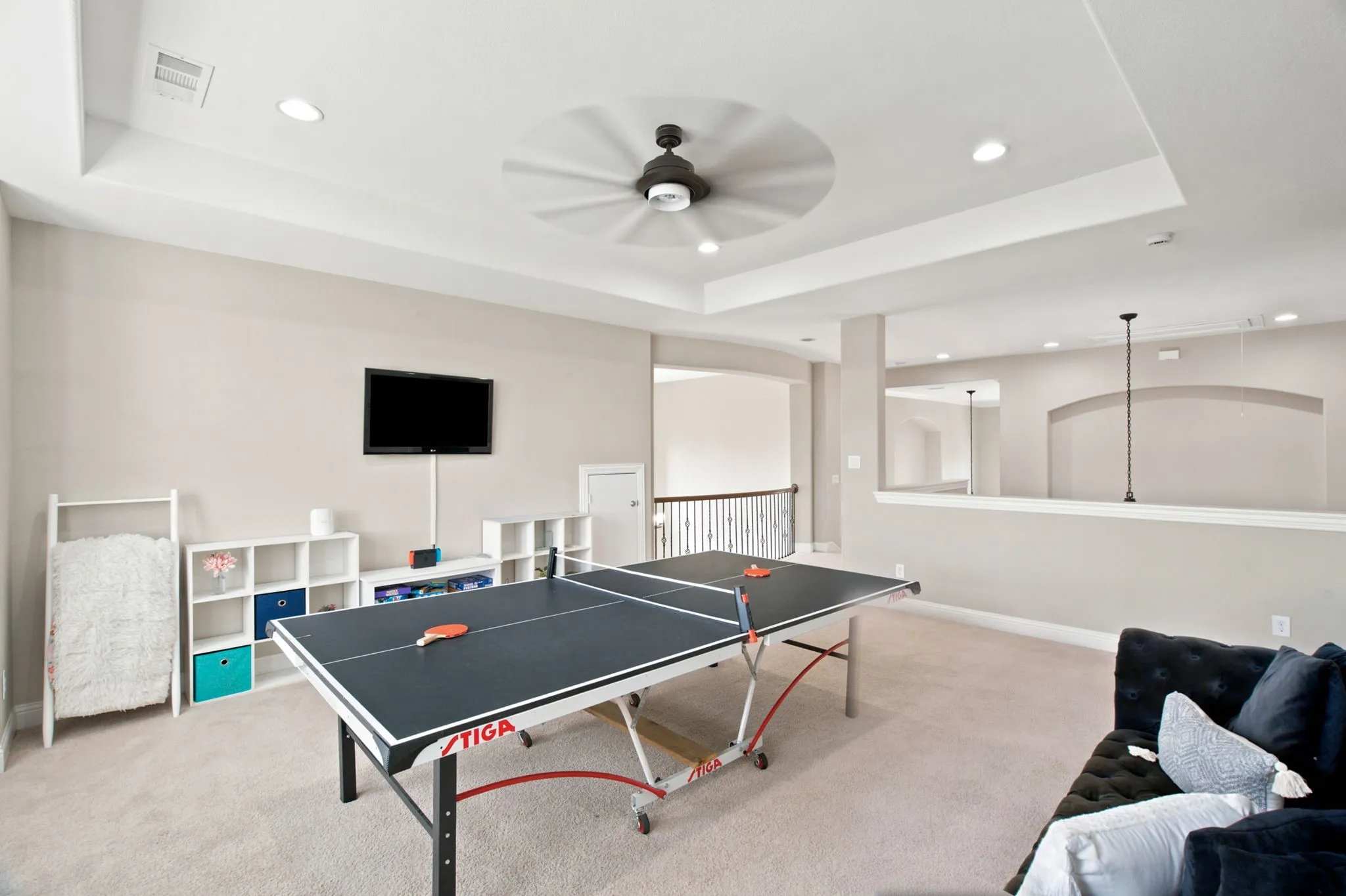 HUGE game or family room upstairs