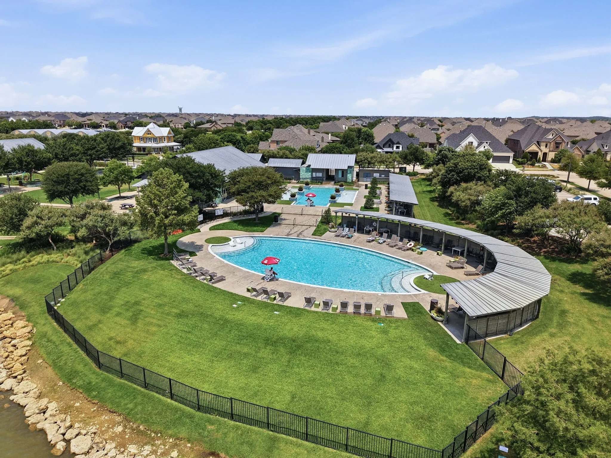 One of many pools in harvest