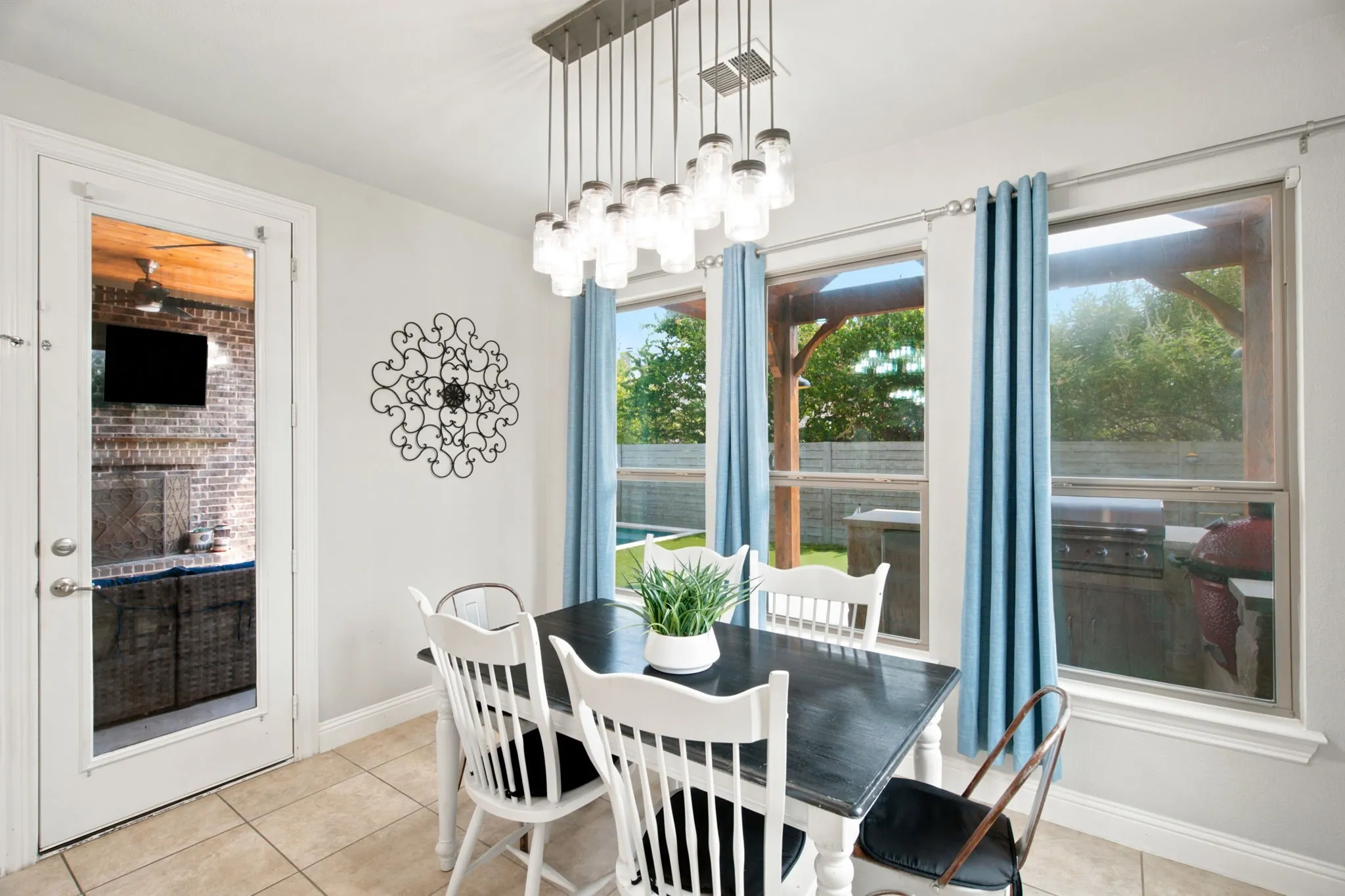 Breakfast area for those nights at home cooking