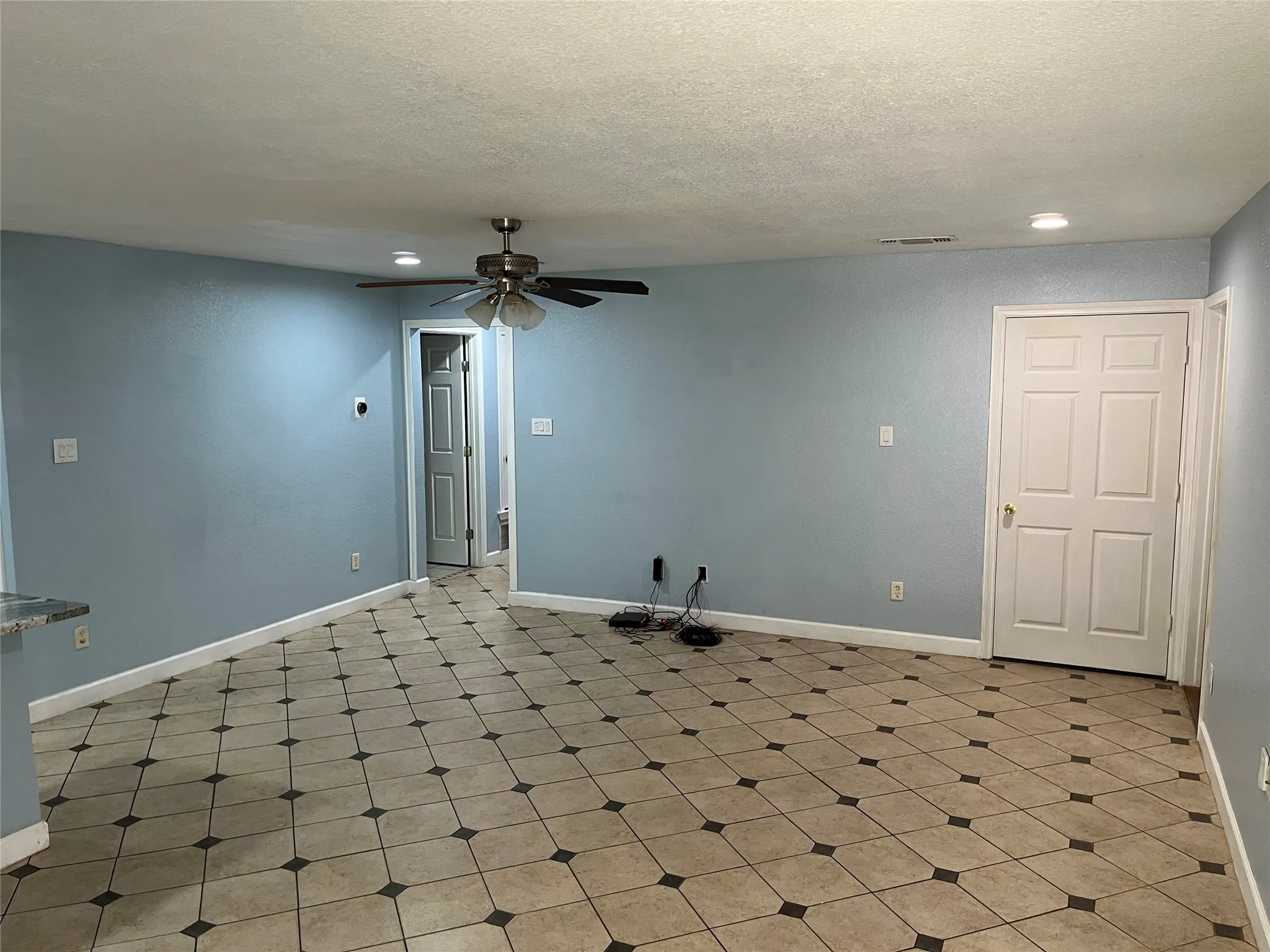 Spacious living room.