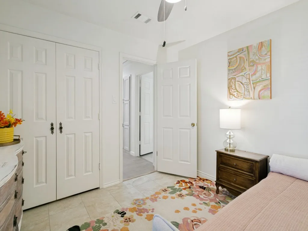 Each secondary bedroom provides flexibility for family, guests, office space or hobbies.