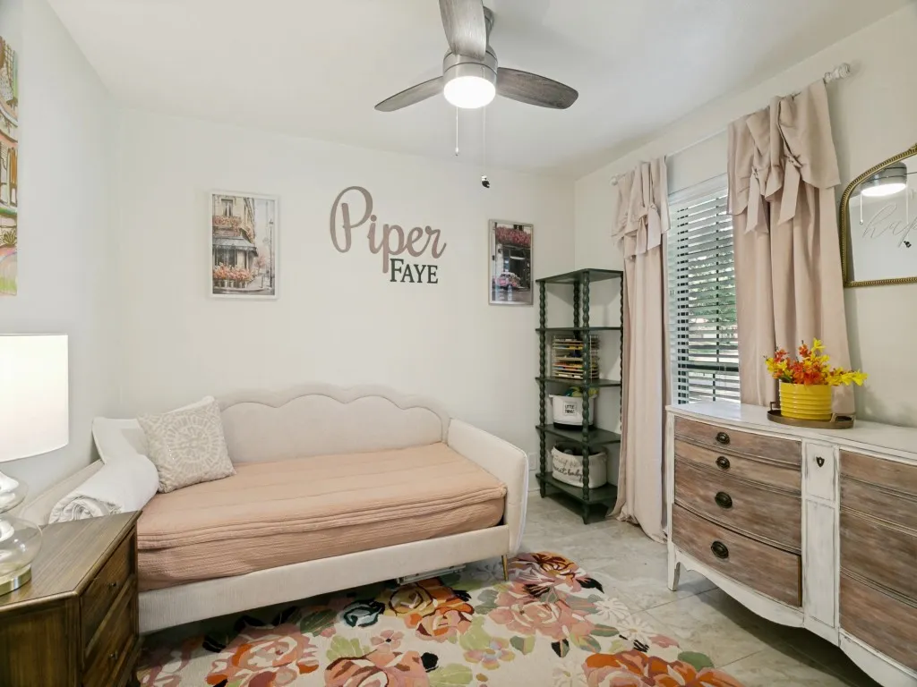 Bedroom 2 offers comfortable space and easy access to a full bath.