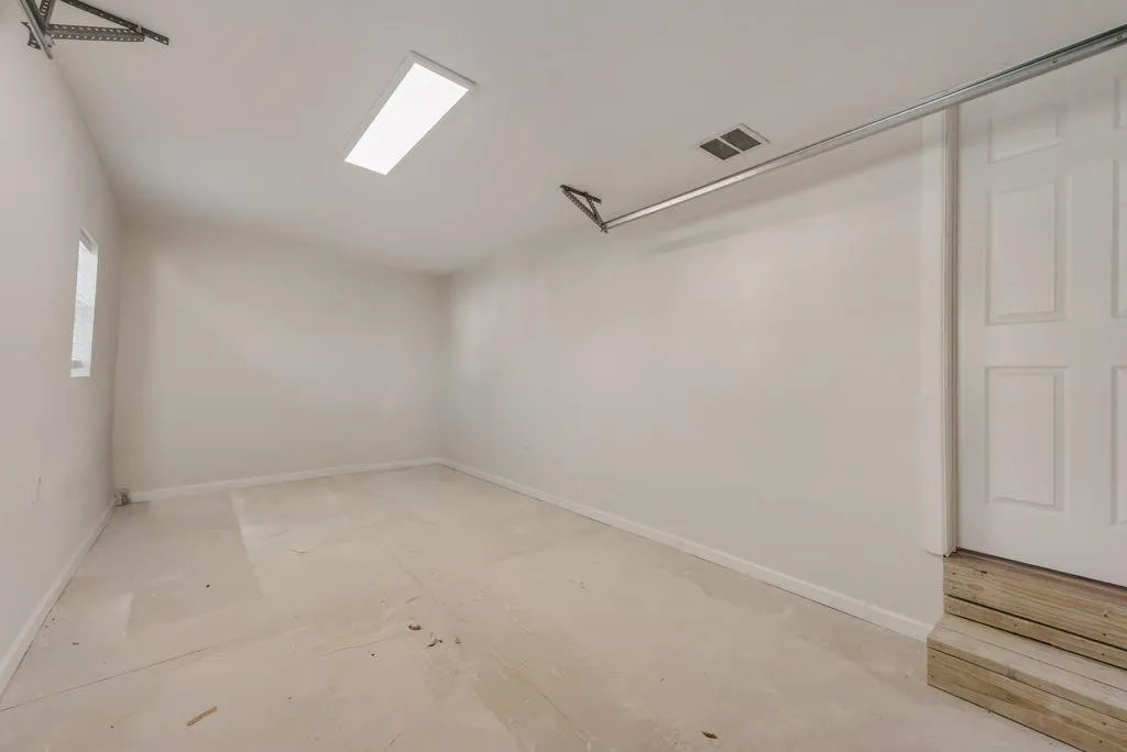 Attached one-car garage offers much more than parking—a great flex space for storage, hobbies, a workshop, home gym or additional utility space.