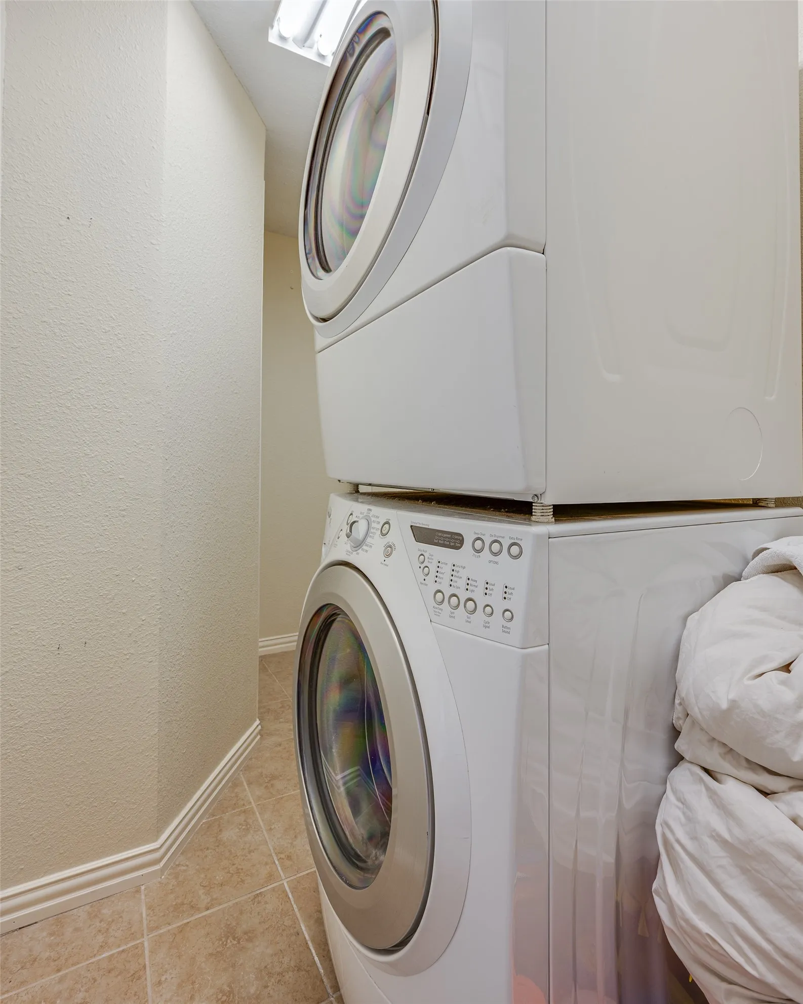 Upstairs laundry room