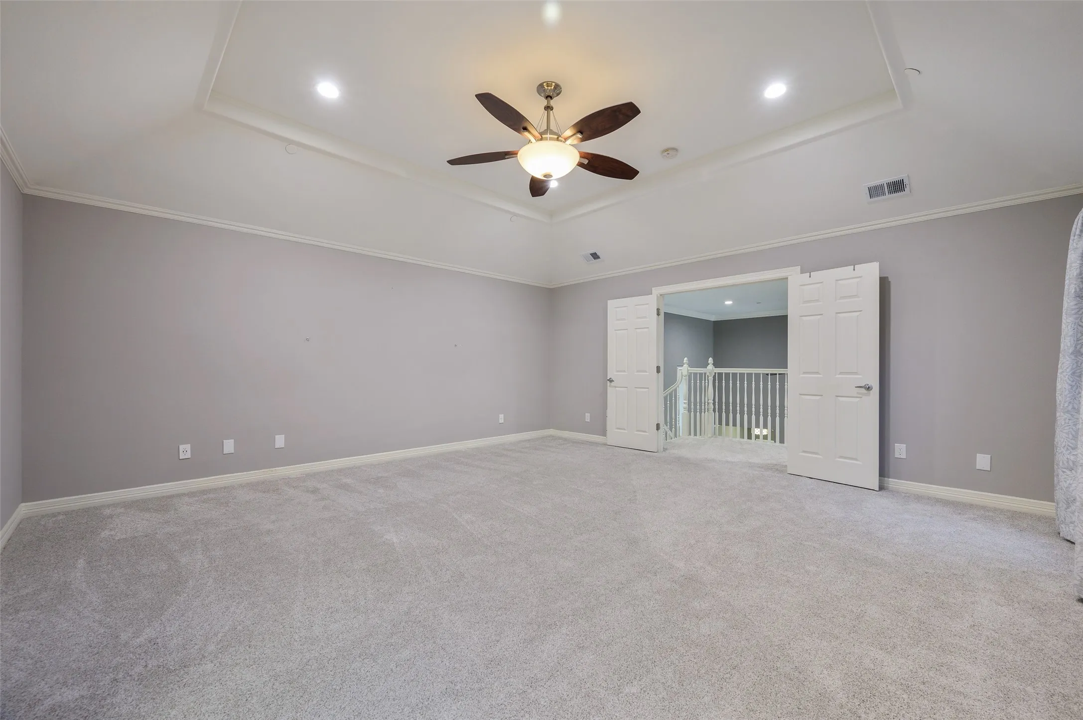 Large primary bedroom