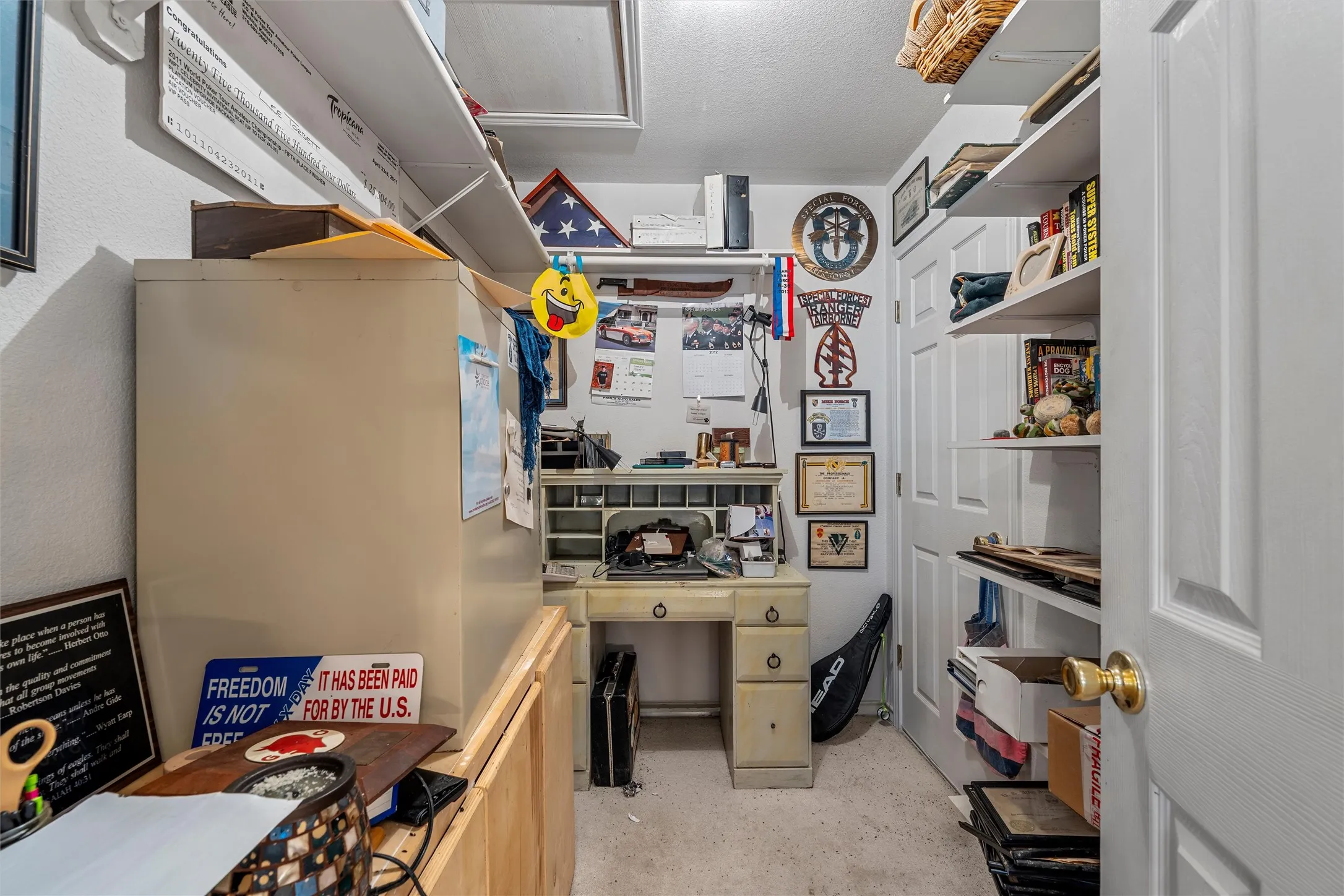 Upstairs man cave/office