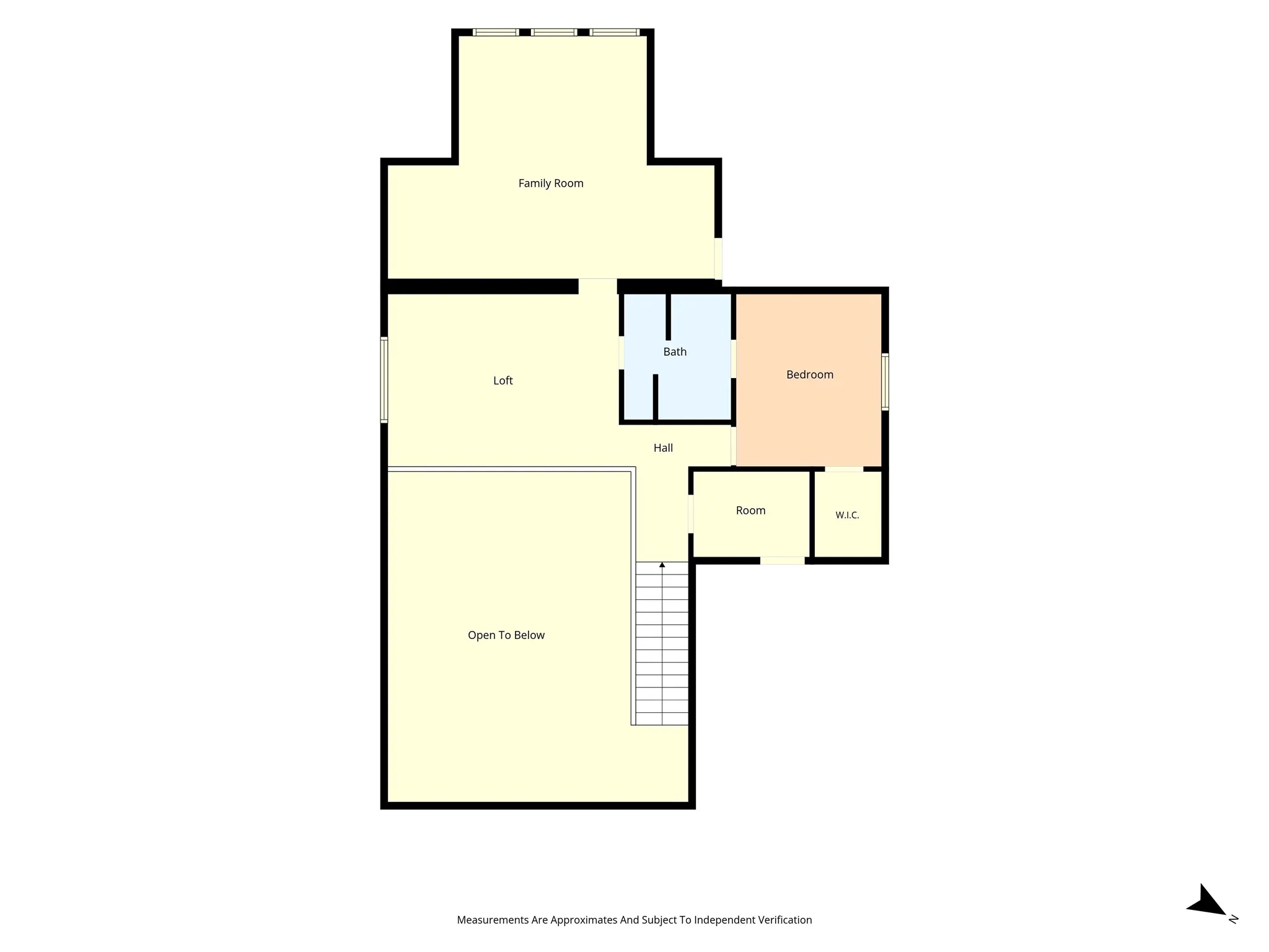 Upstairs
