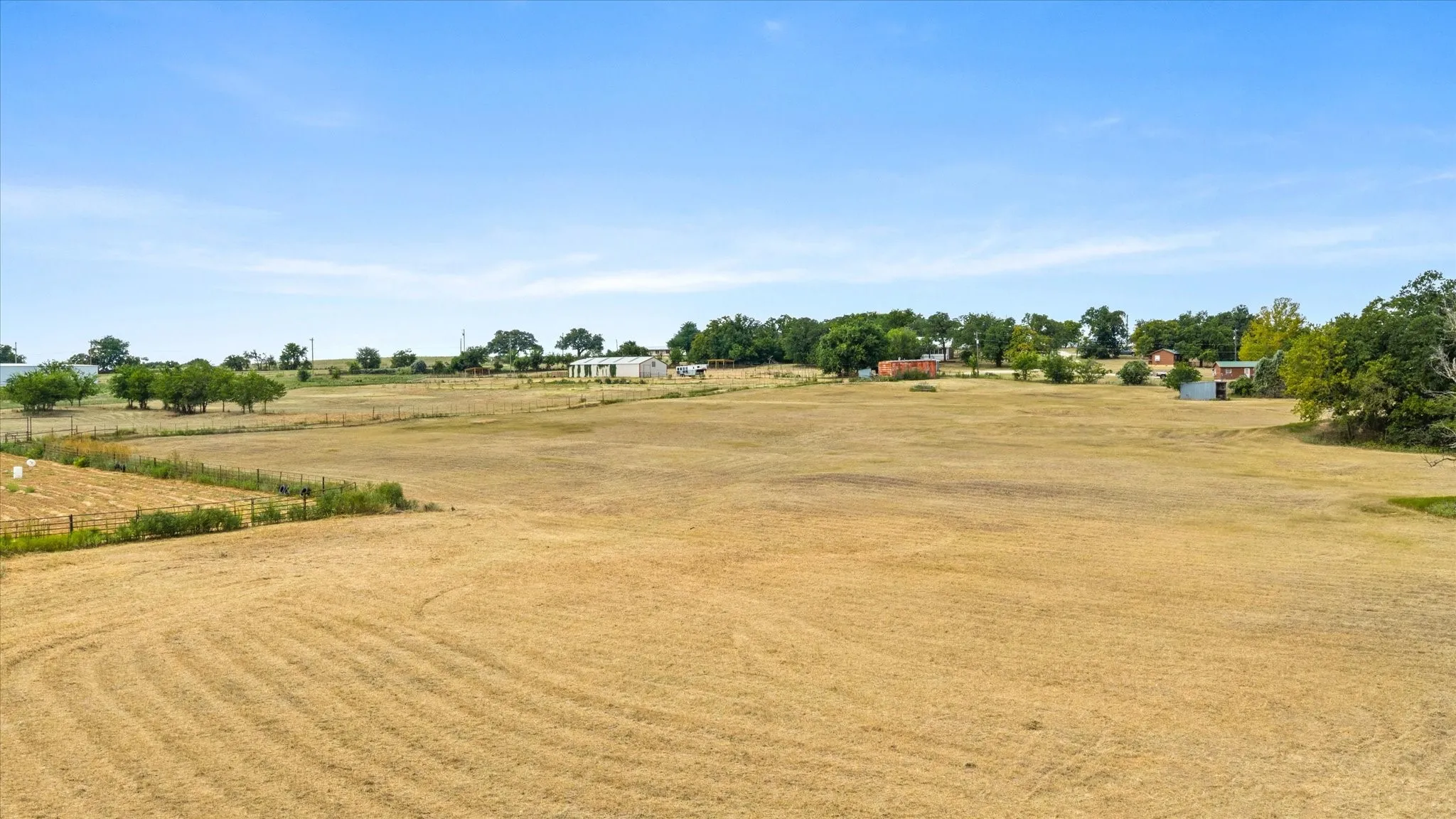 Pasture down by the arena