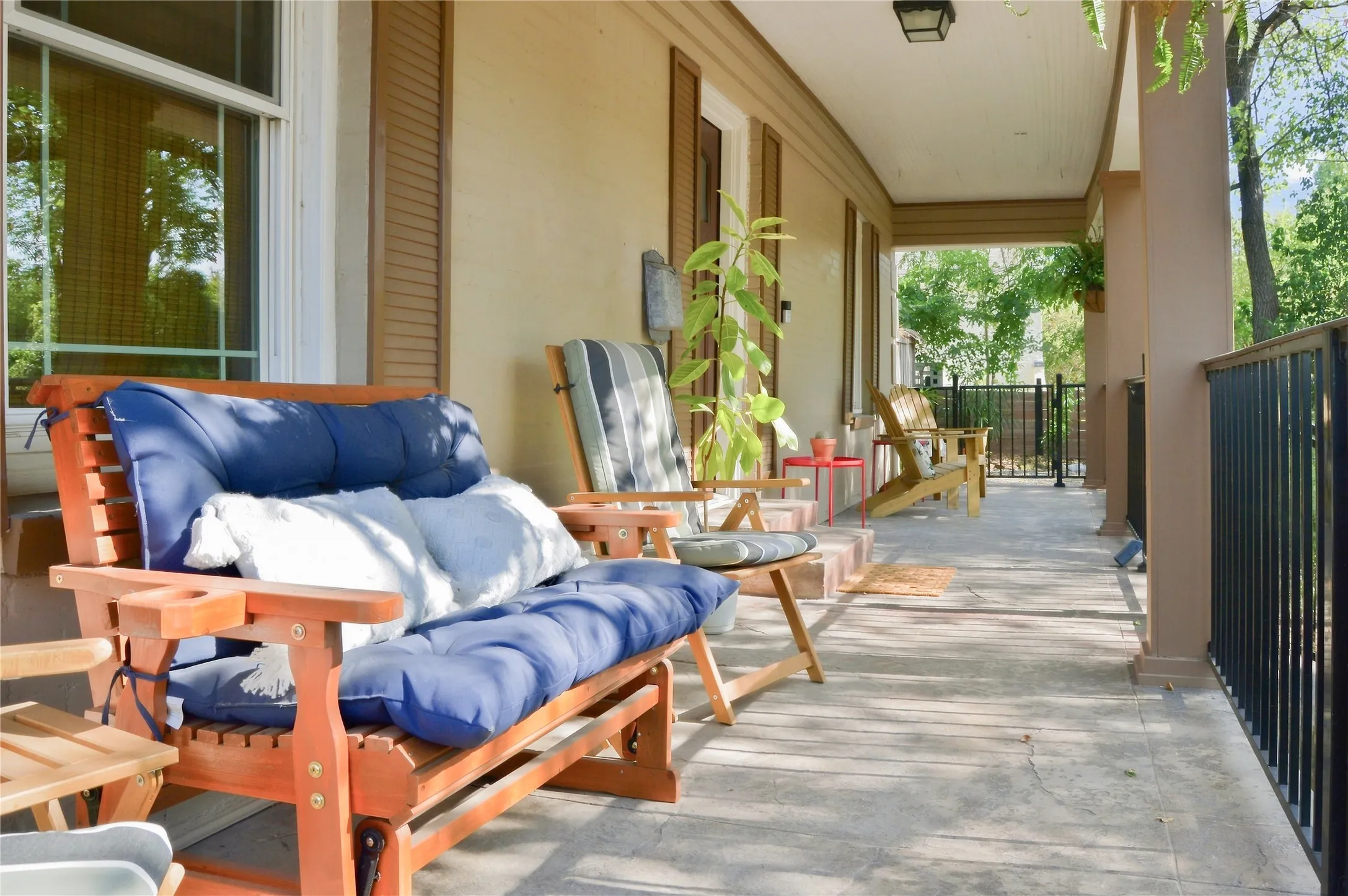 Come sit a spell on the front porch...relax!