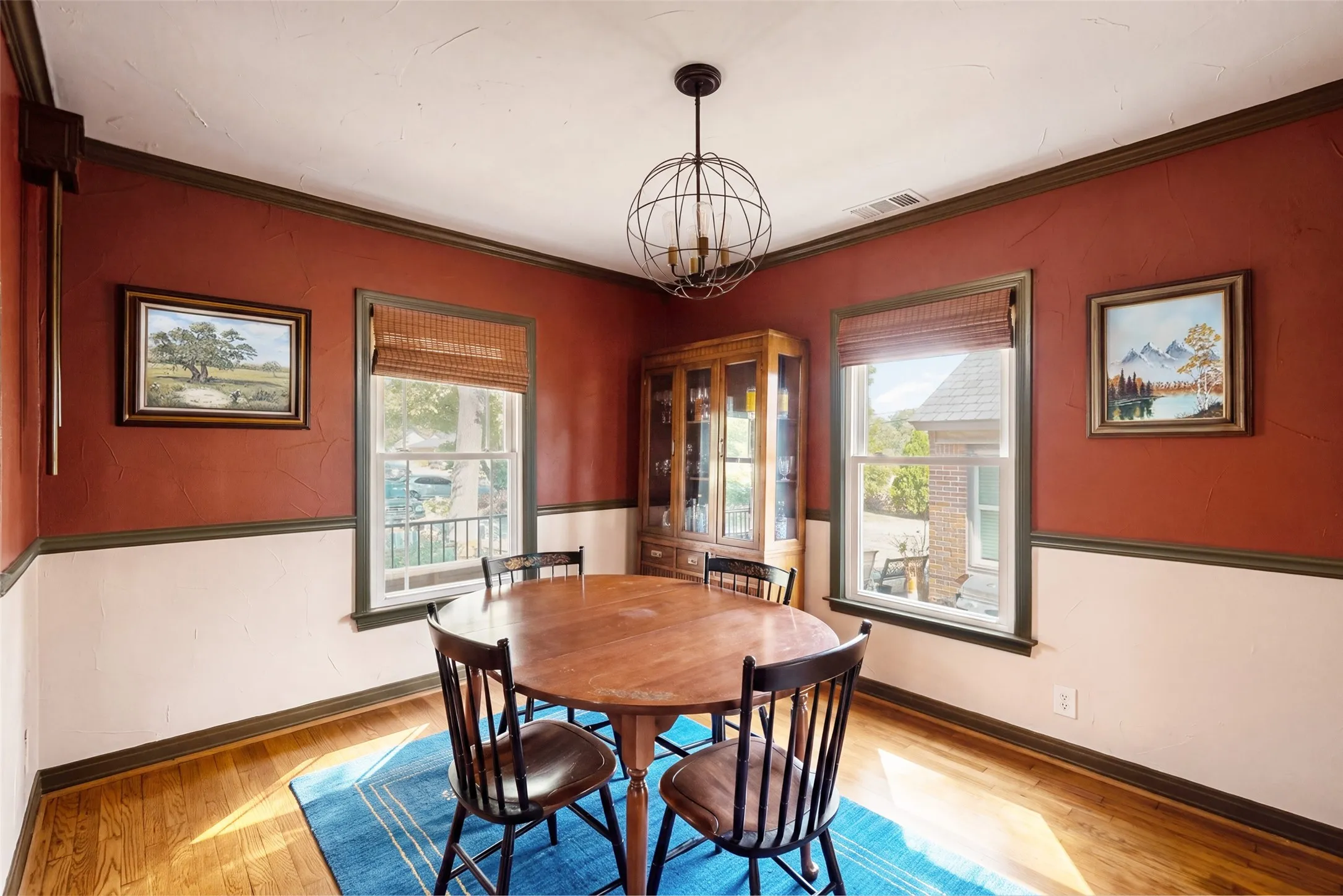 Enjoy lots of natural light in the dining area - ready for you to host your family and friends