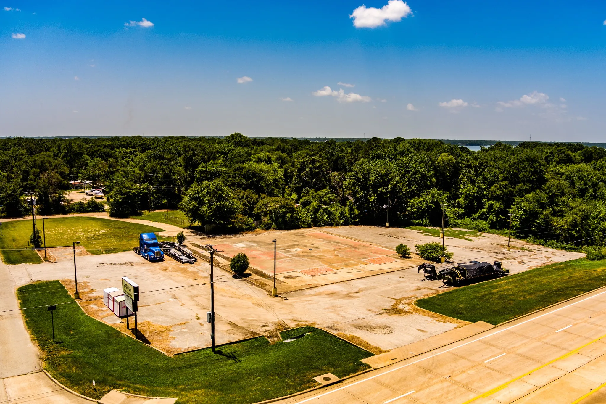 Full lot view