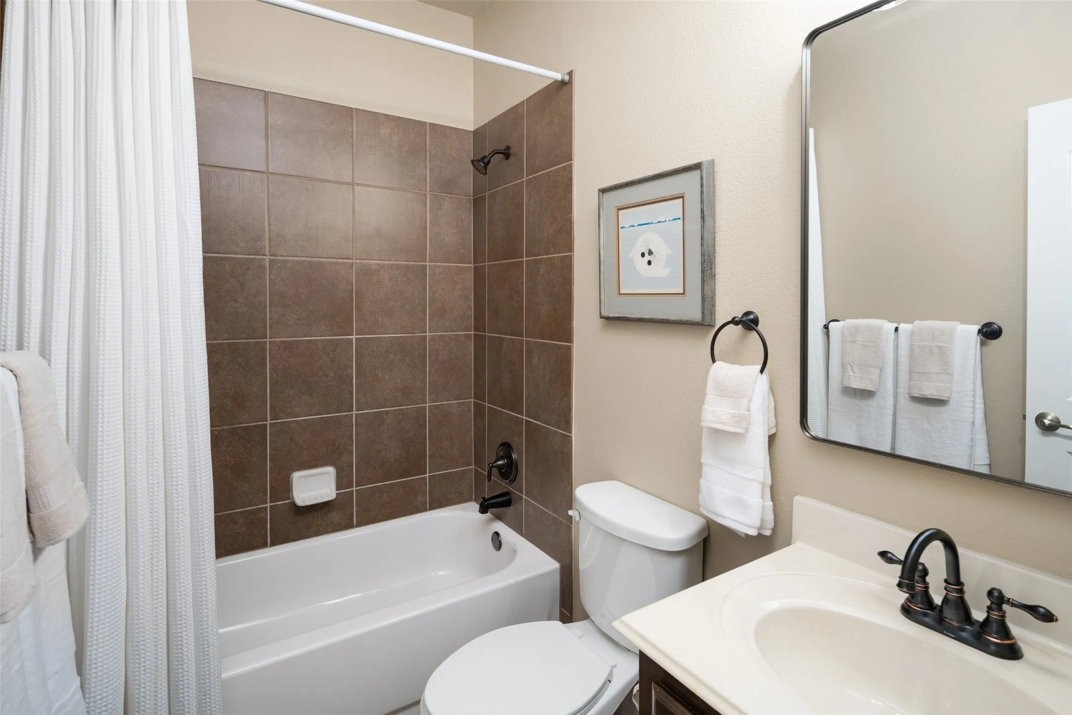 Secondary bathroom