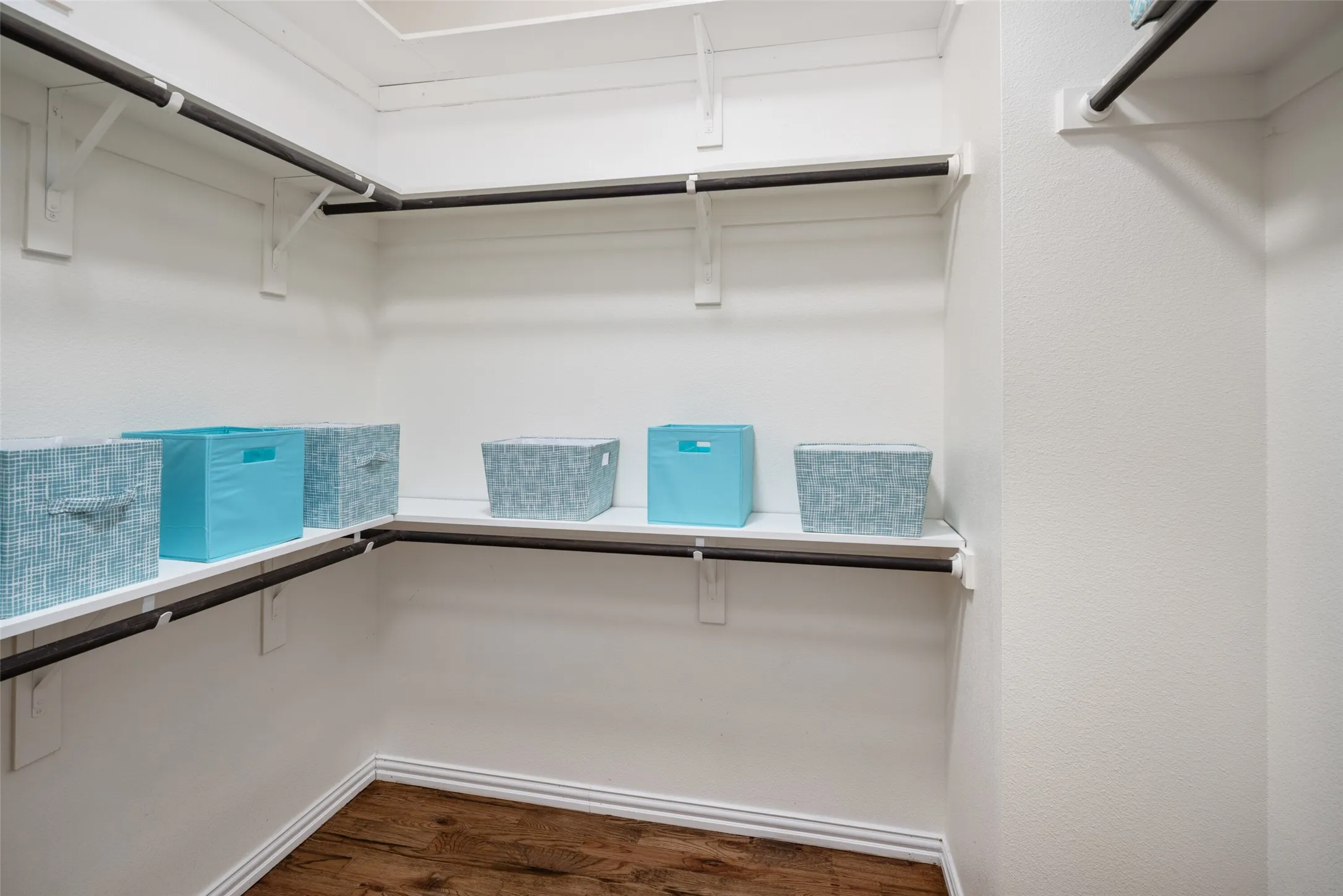 Closet in primary bathroom