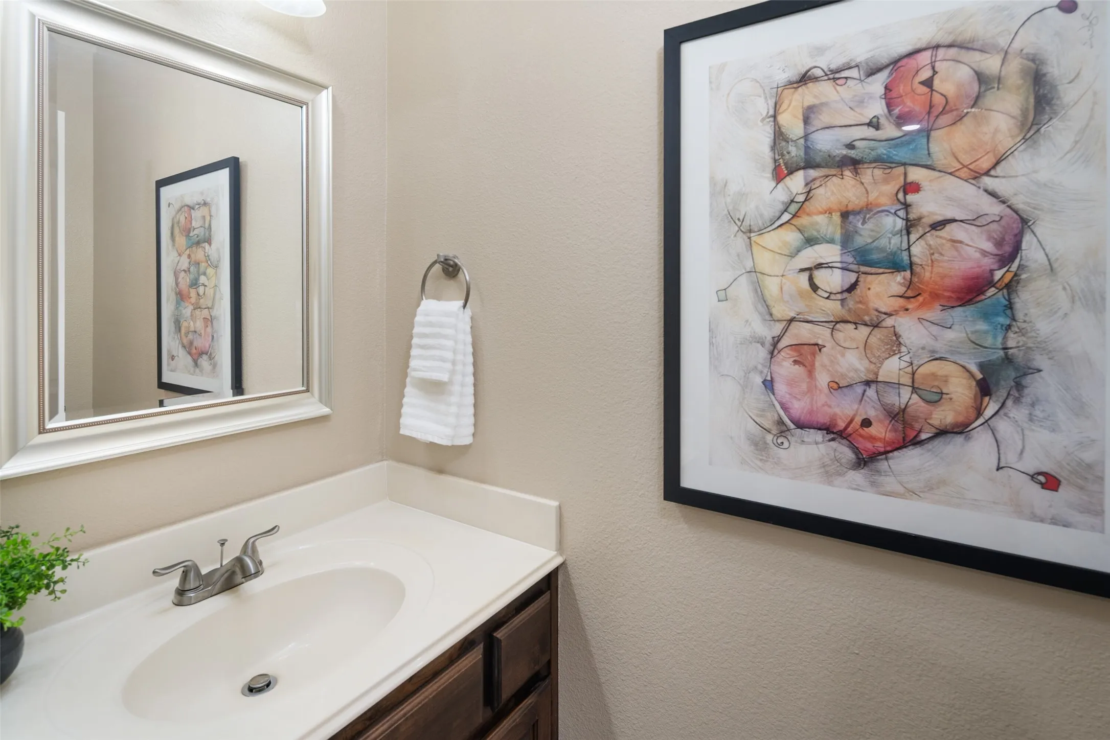 Half bath downstairs
