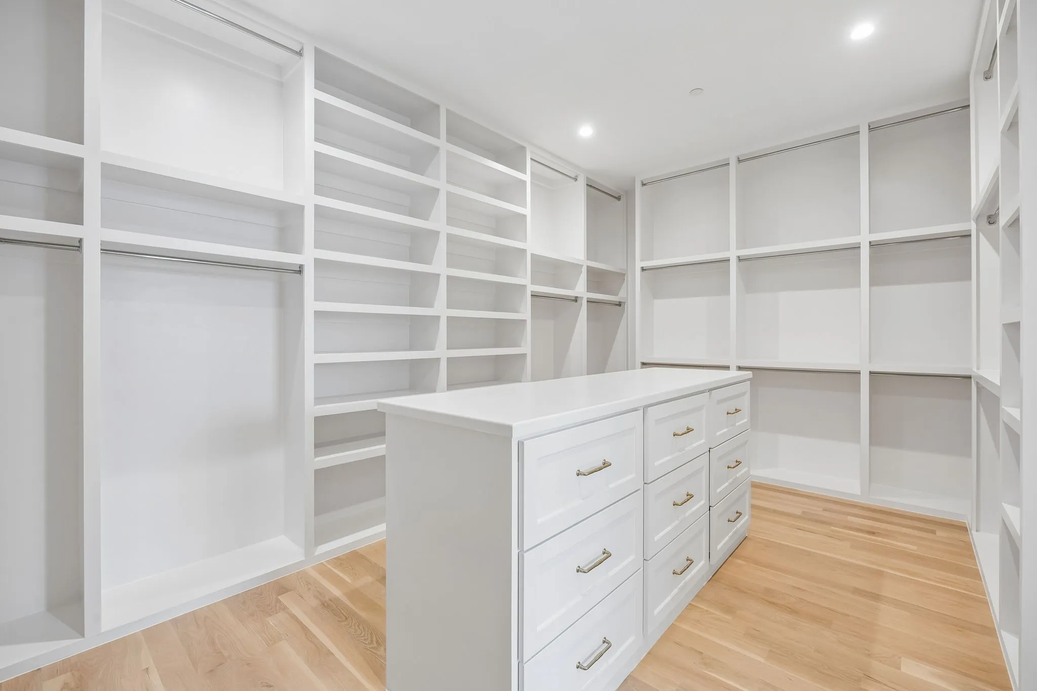 Primary Closet with island