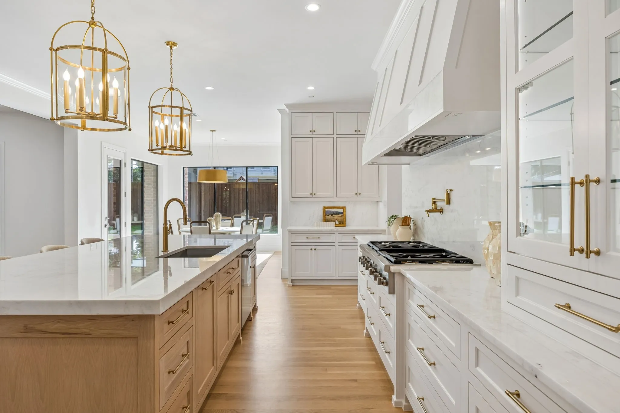 Kitchen with thermador Grill