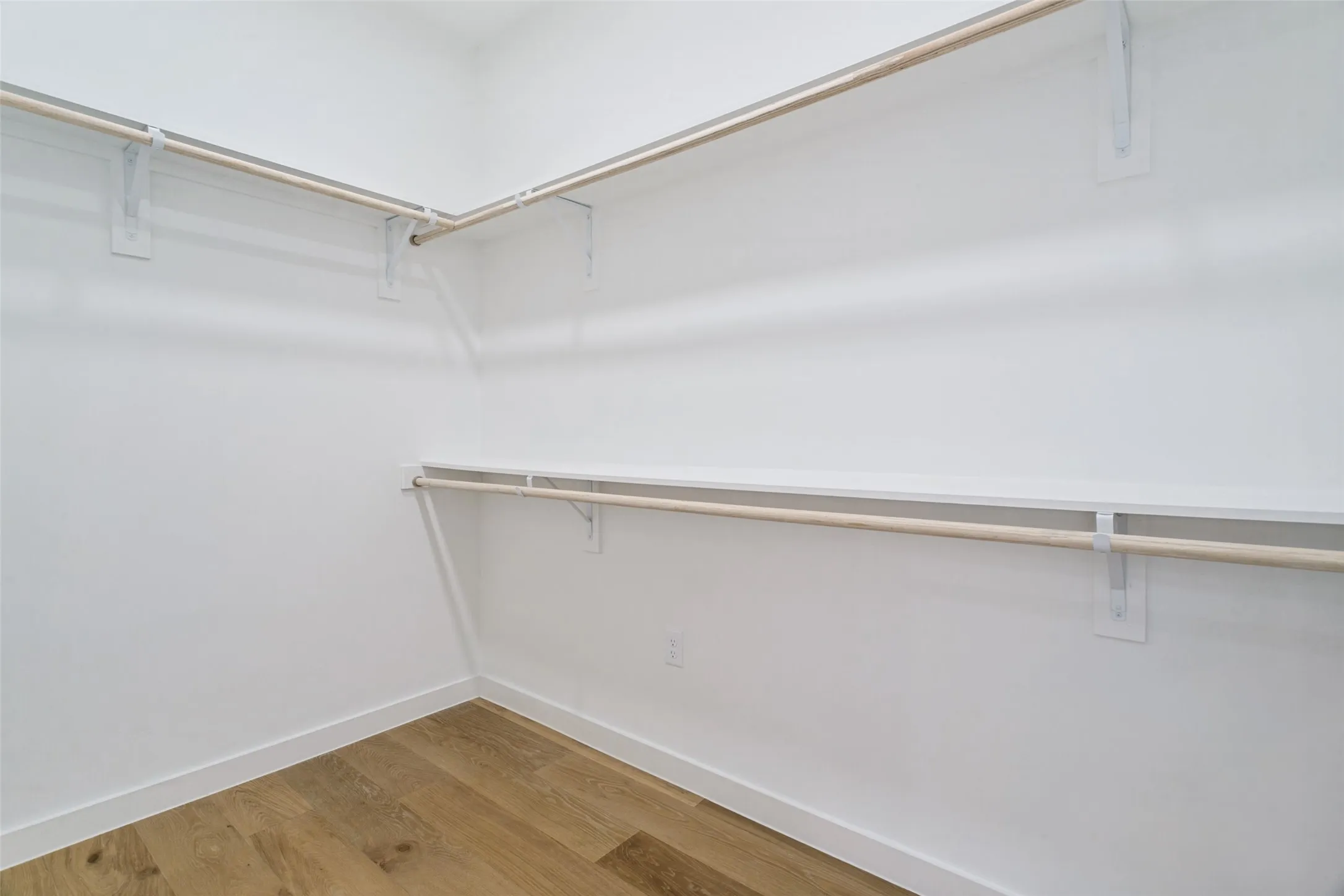Large walk in closet. (2nd floor primary bathroom)