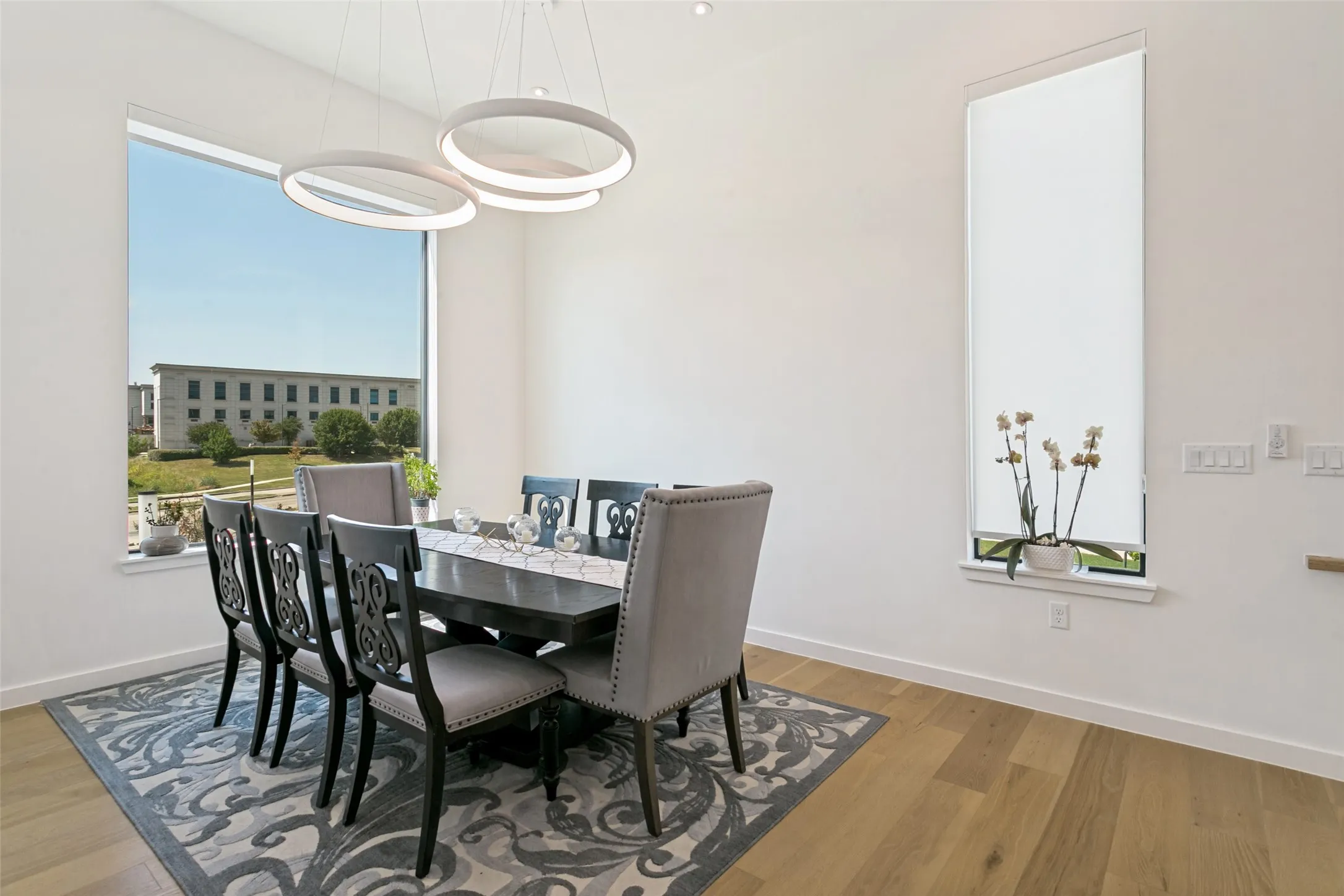 Specious dining room with plenty of natural light!