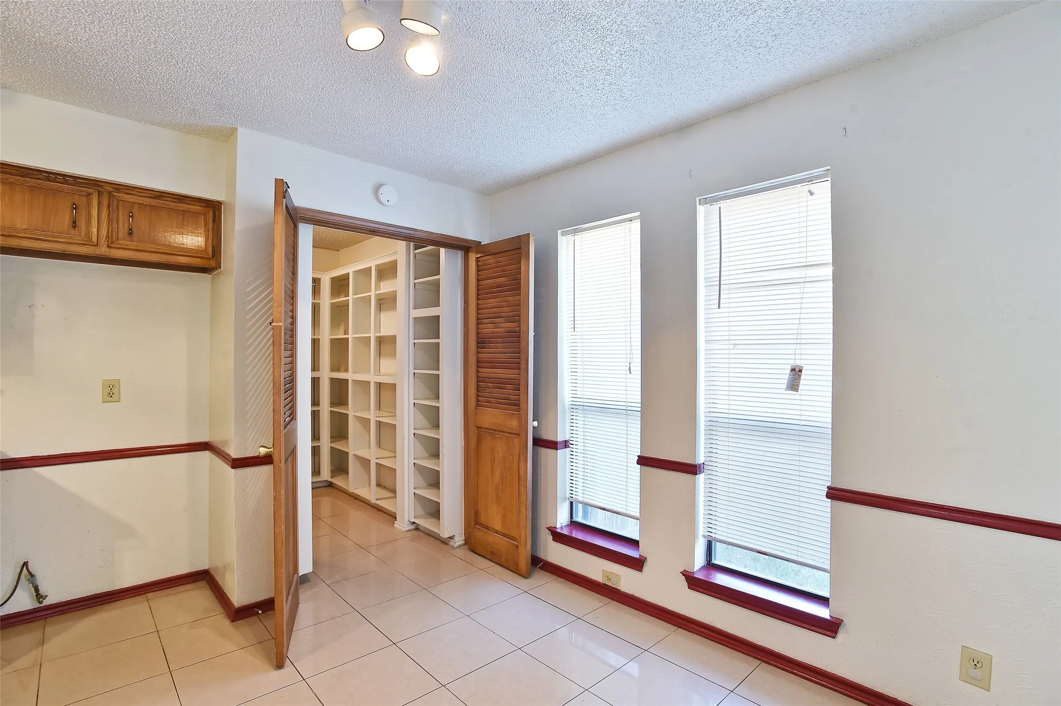 View into the pantry/laundry room.