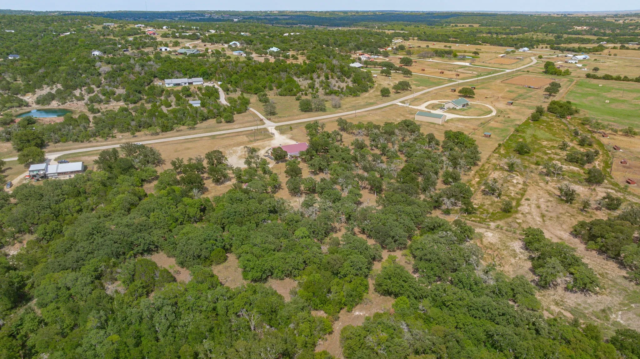 300 +/- Post Oak Trees in shaded back pasture