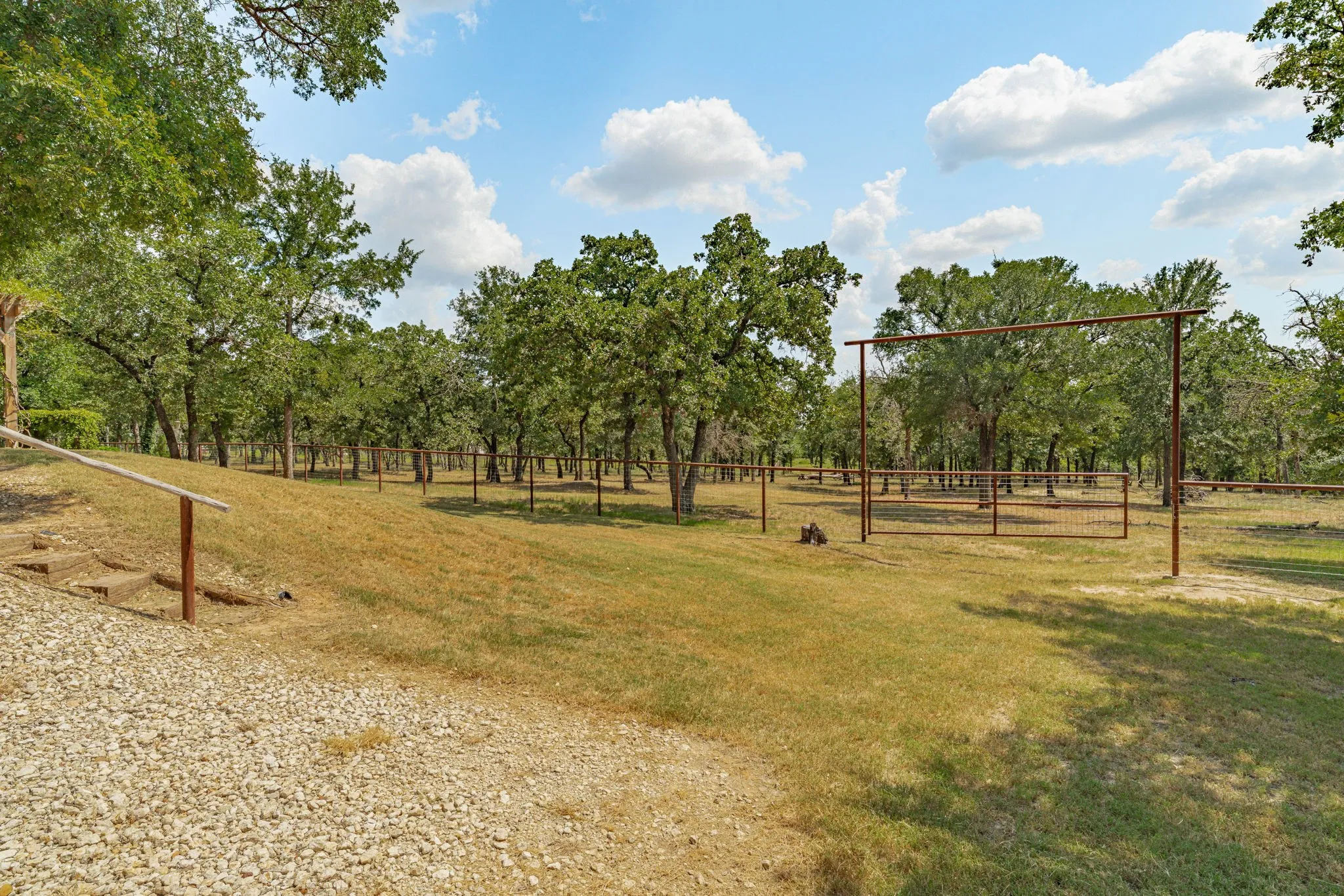 Entrance to back pasture