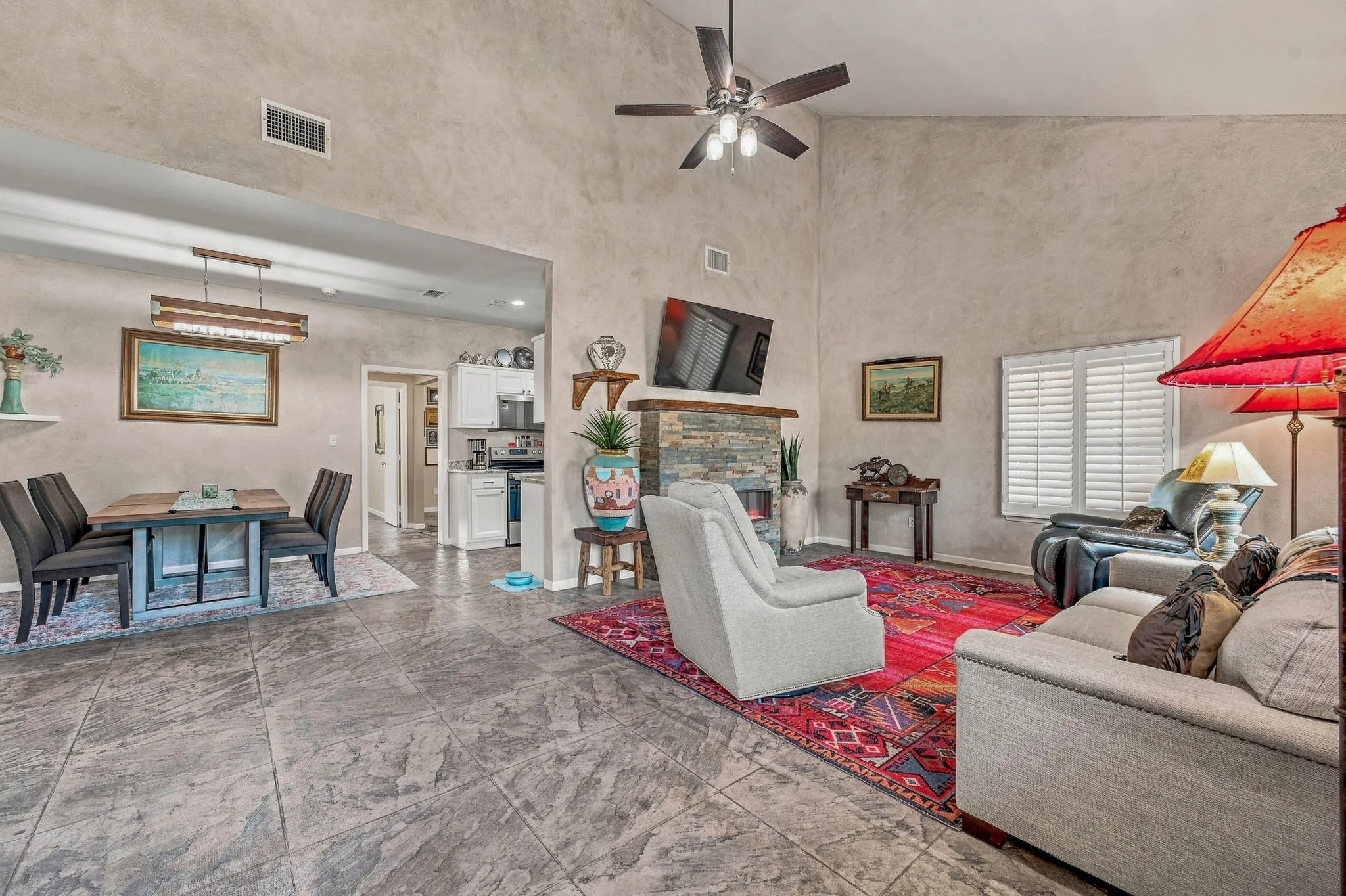 Open floor plan