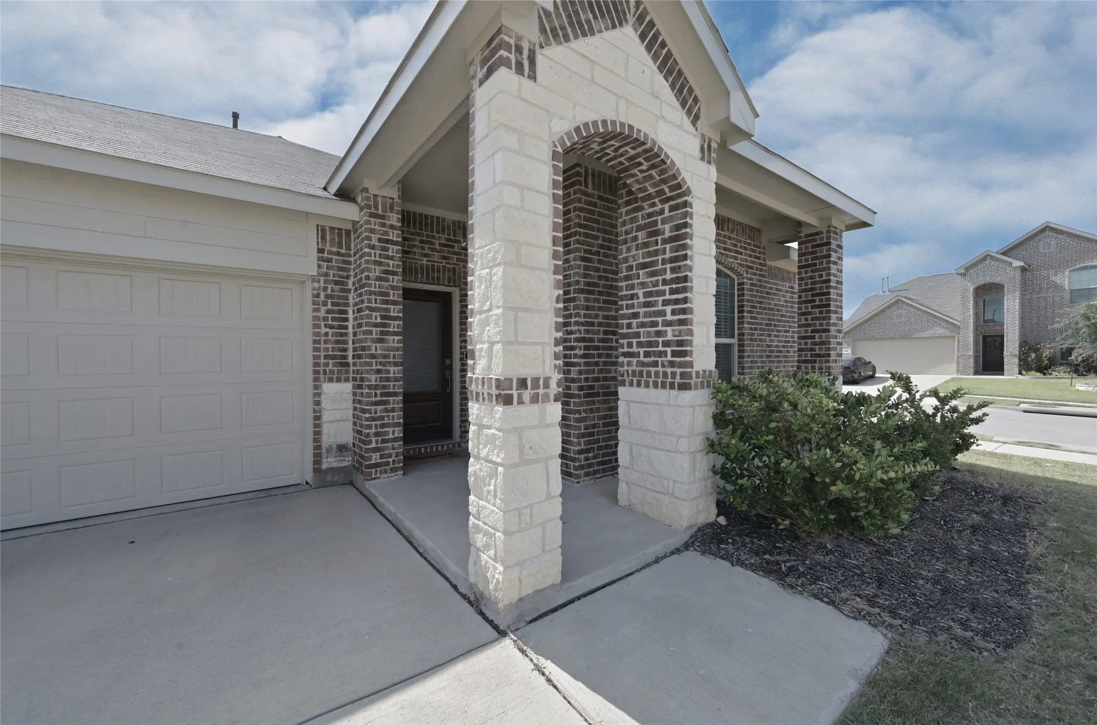 Covered front porch