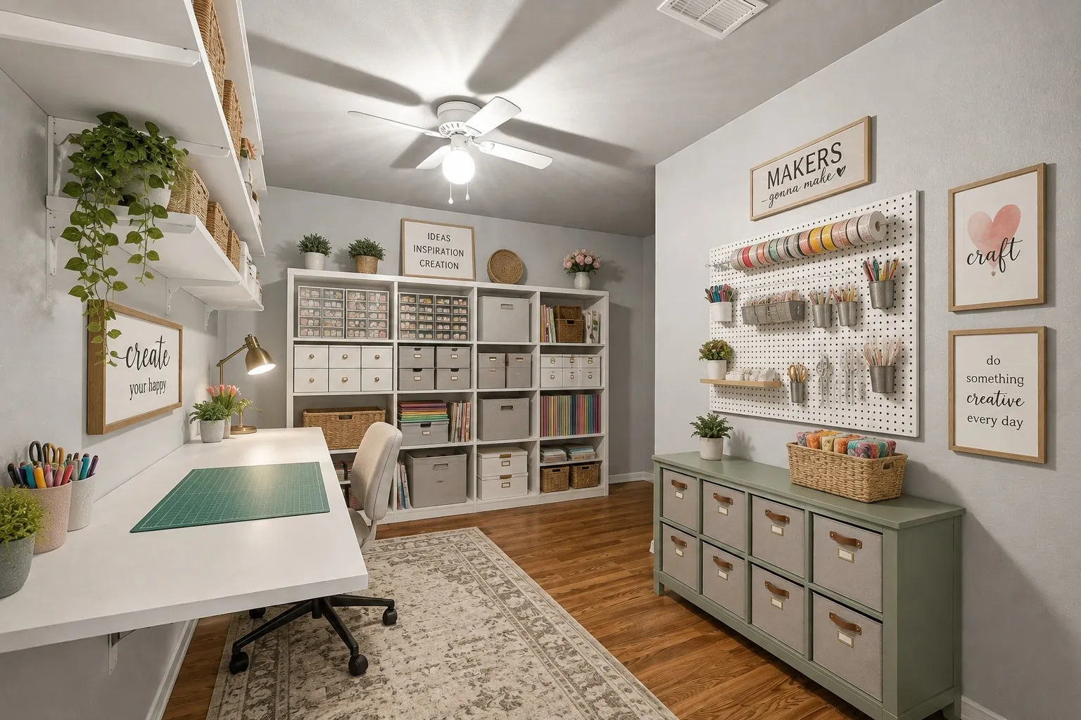 Example of craft room option.