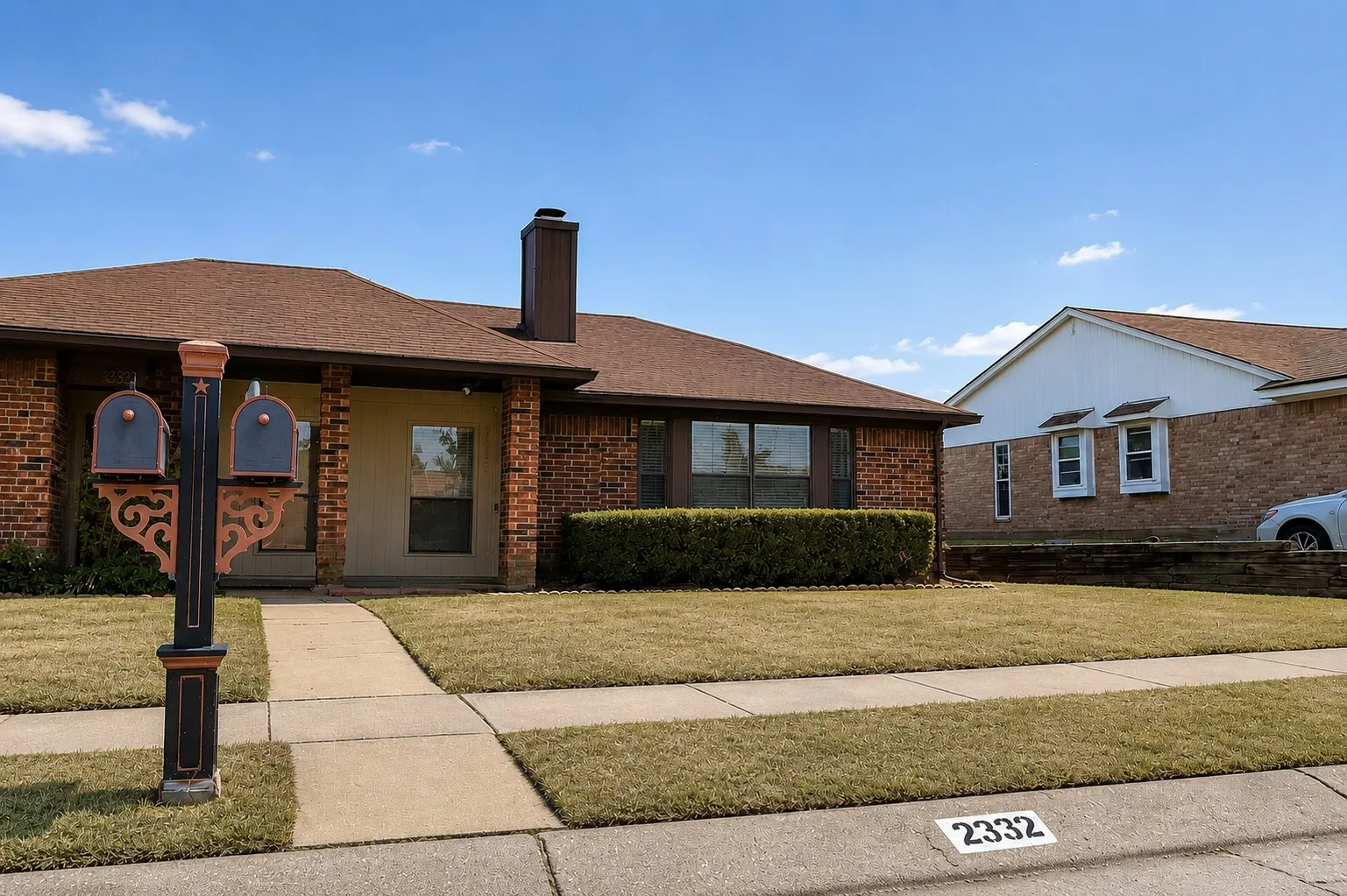 Duplex For Rent in Tarrant County , 2332 Chestnut Way, Bedford, Texas 76022, 3 Bedroom, 2 Bathroom, 2 Garage spaces, 1,235 Sqft, built in 1984, mls#21354951, Real Estate Agent in Bedford, Homes For Rent in Tarrant county, Homes For Rent in Bedford, Realtor in Bedford Texas, Real Estate Brokerage Independent Realty Texas, Luminita Cordes Realtor