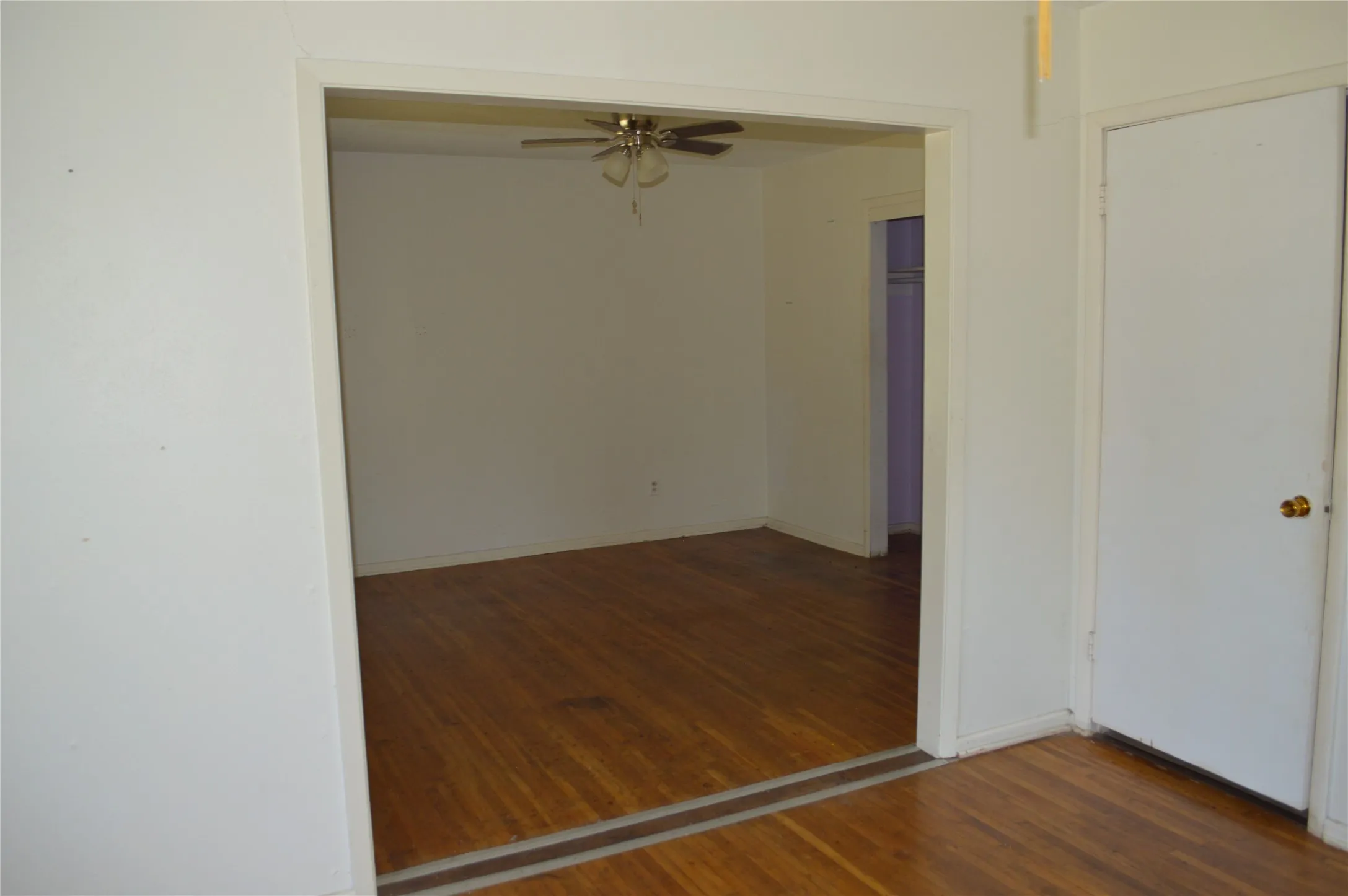 Both rooms still have doors for privacy