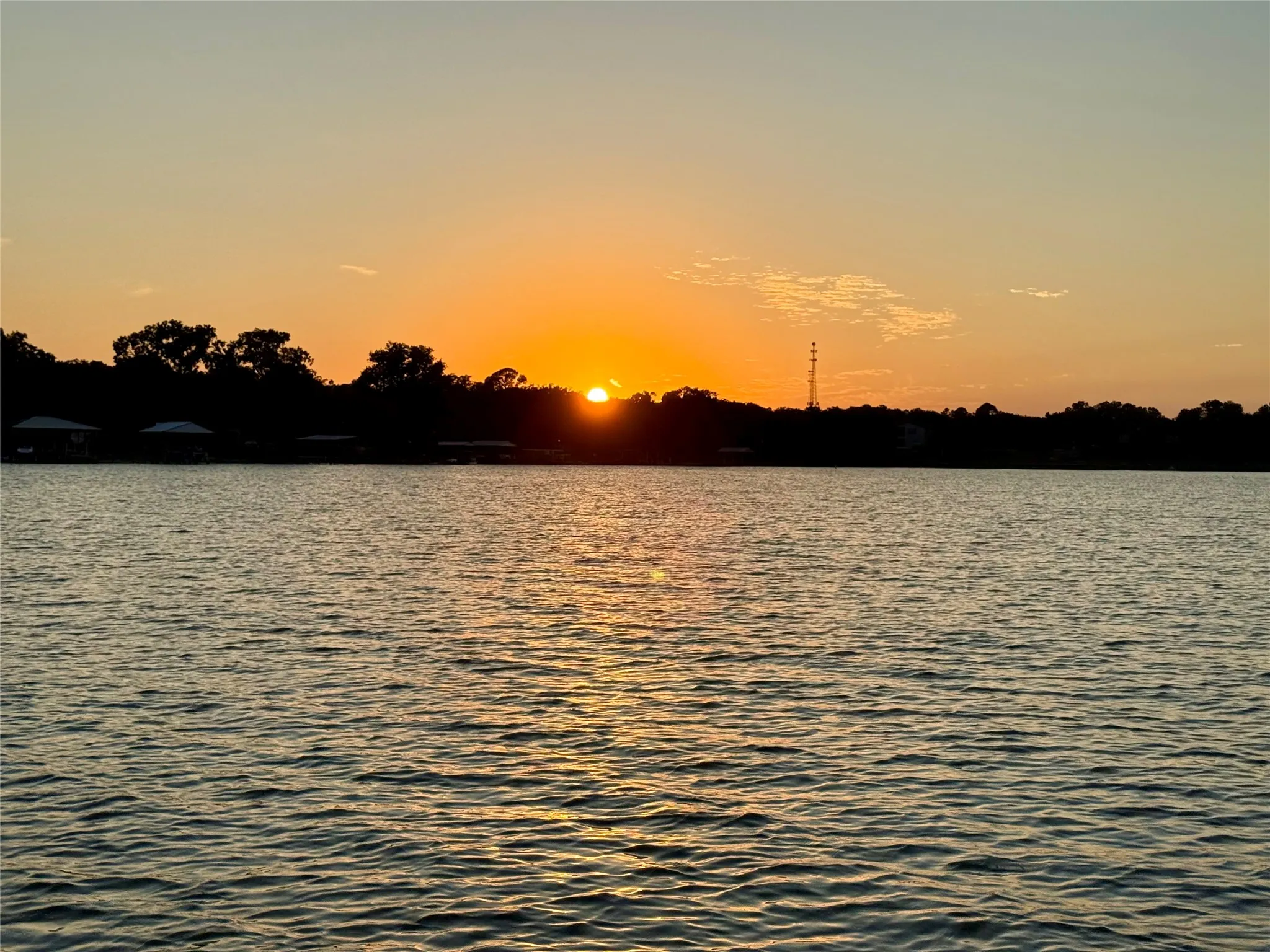 Cove sunset.