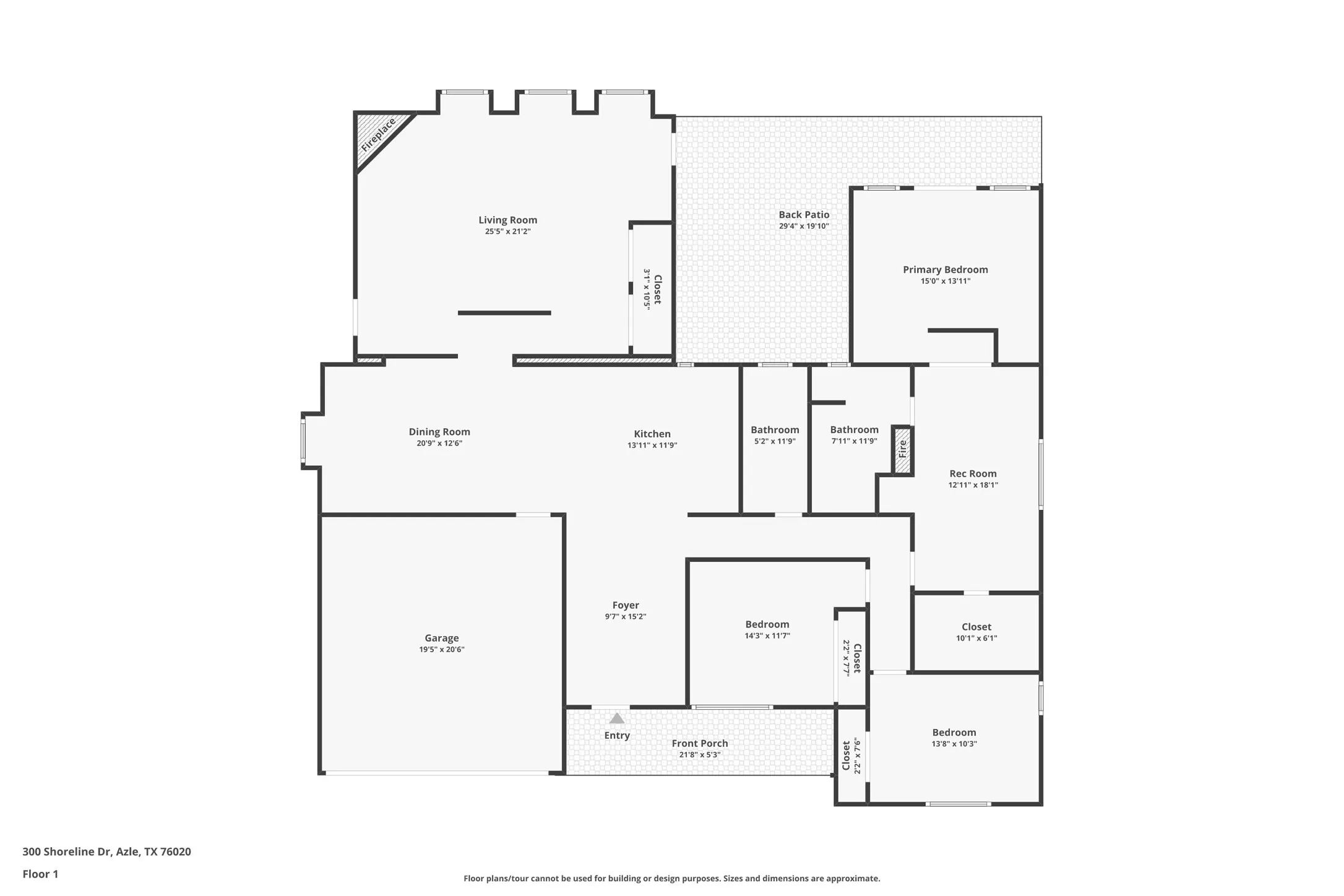 View of home floor plan