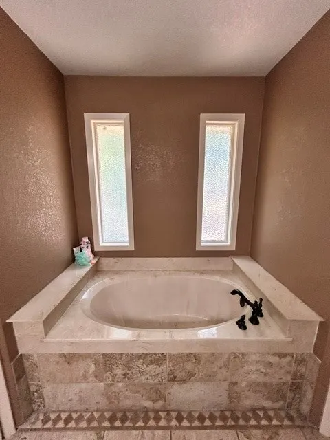 Well this has to be a spa day soon for you.  Soaking tub with natural light above.