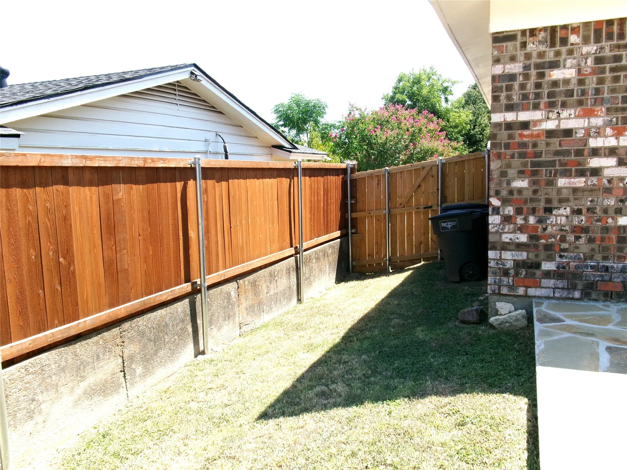 Rear Side Yard