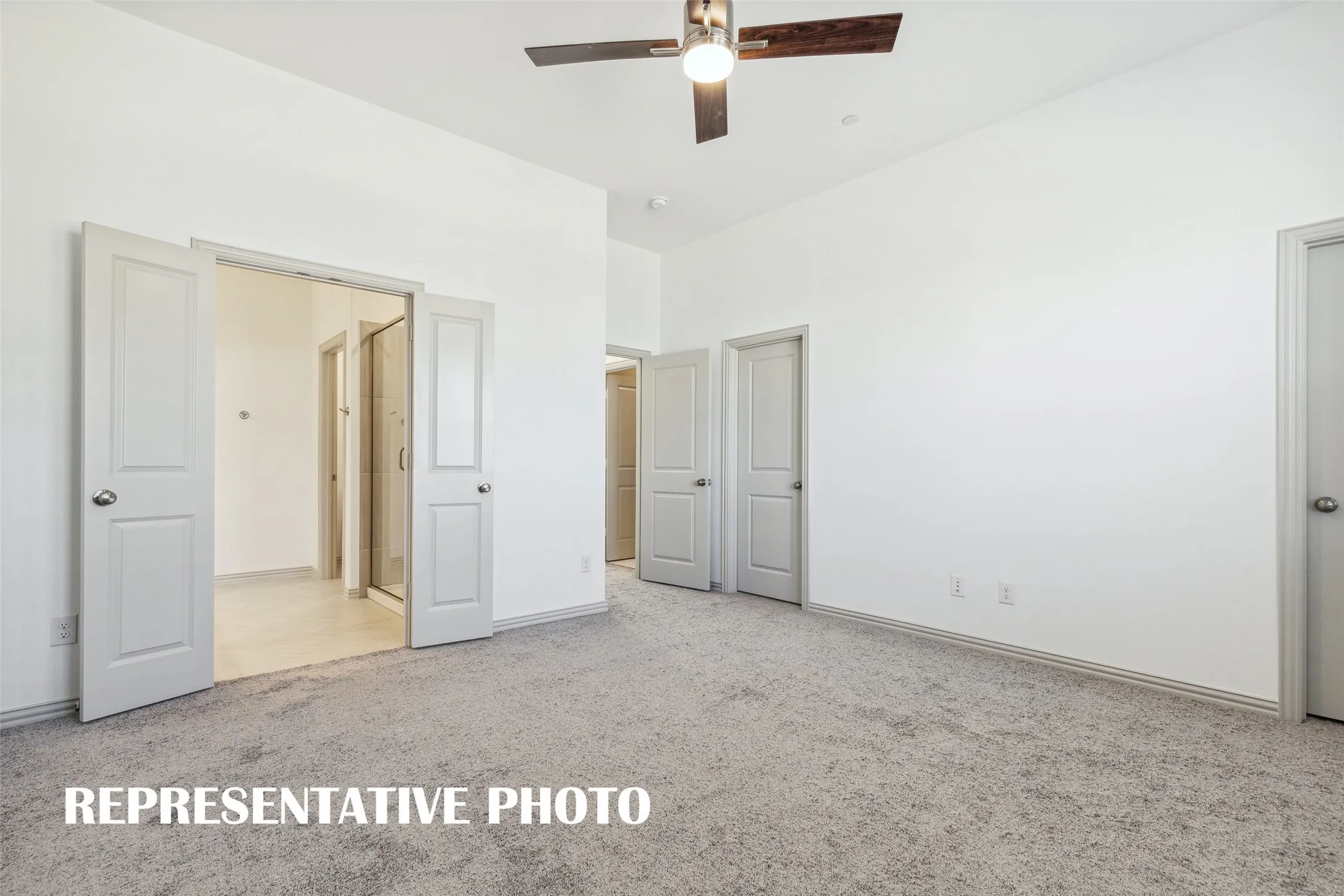 You'll find spacious his and her closets in this fantastic owner's suite!  REPRESENTATIVE PHOTO