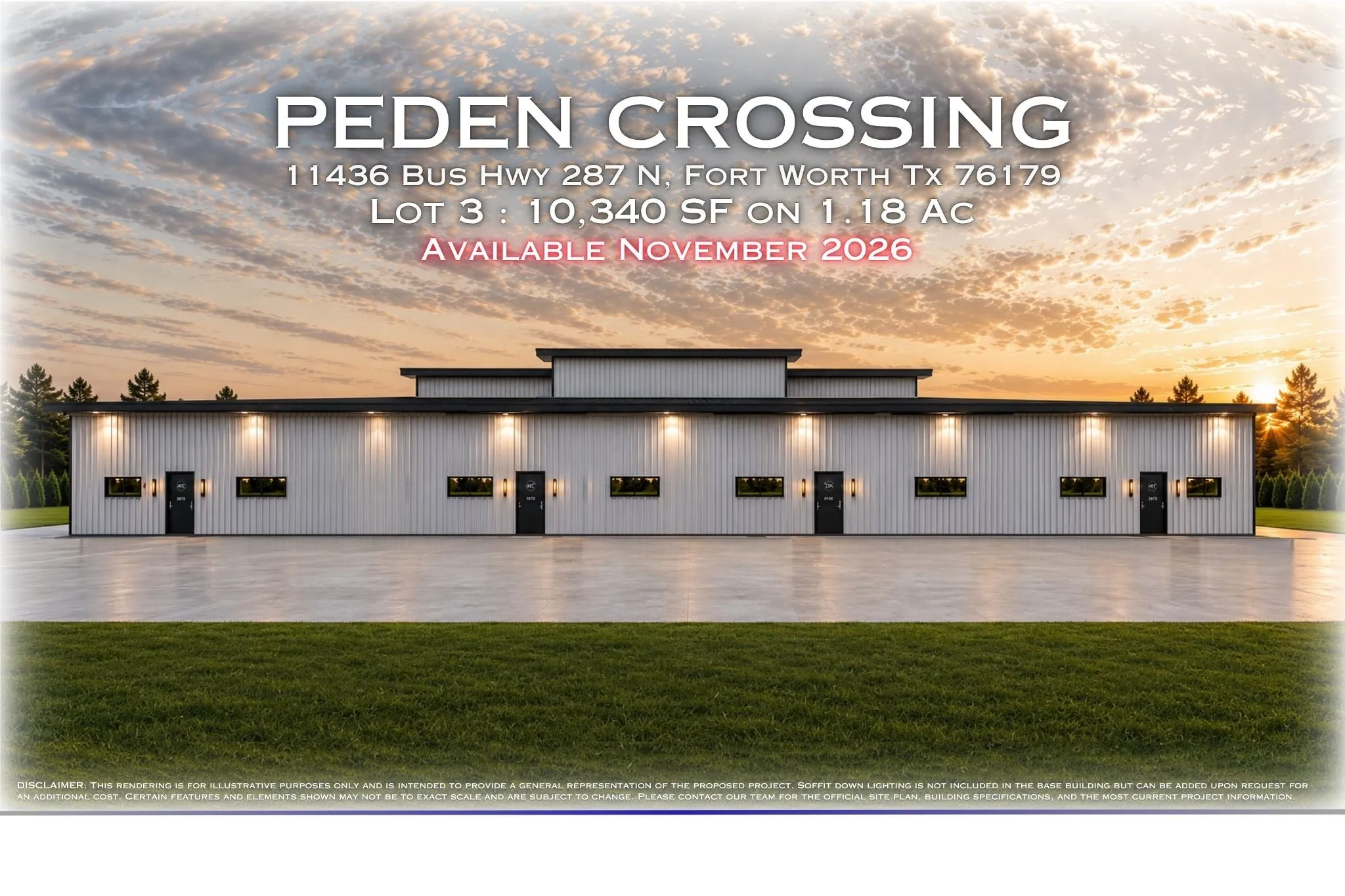 Peden Crossing – Brand New Flex Space Buildings