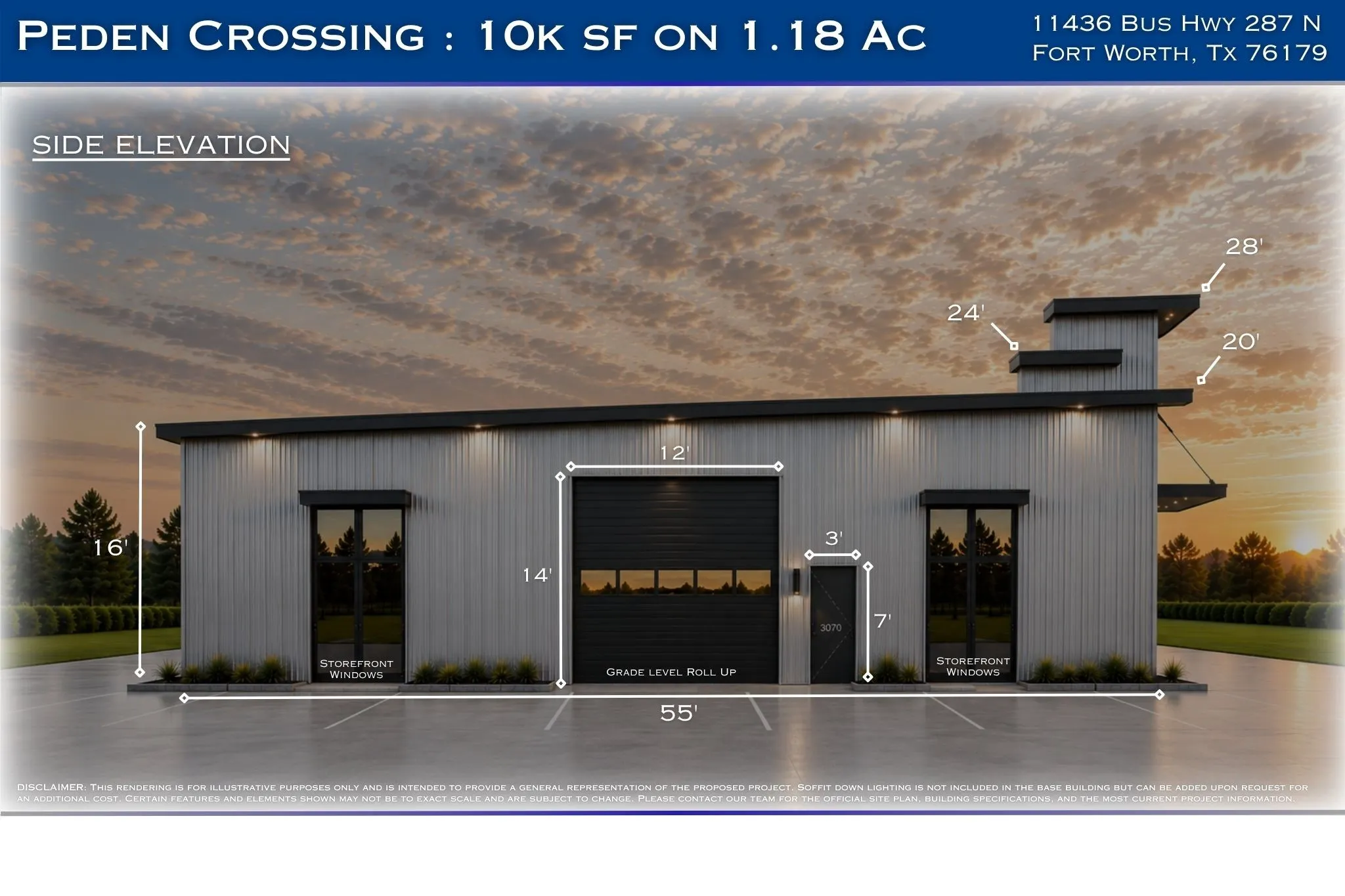 Modern Architectural Façade with Curb Appeal